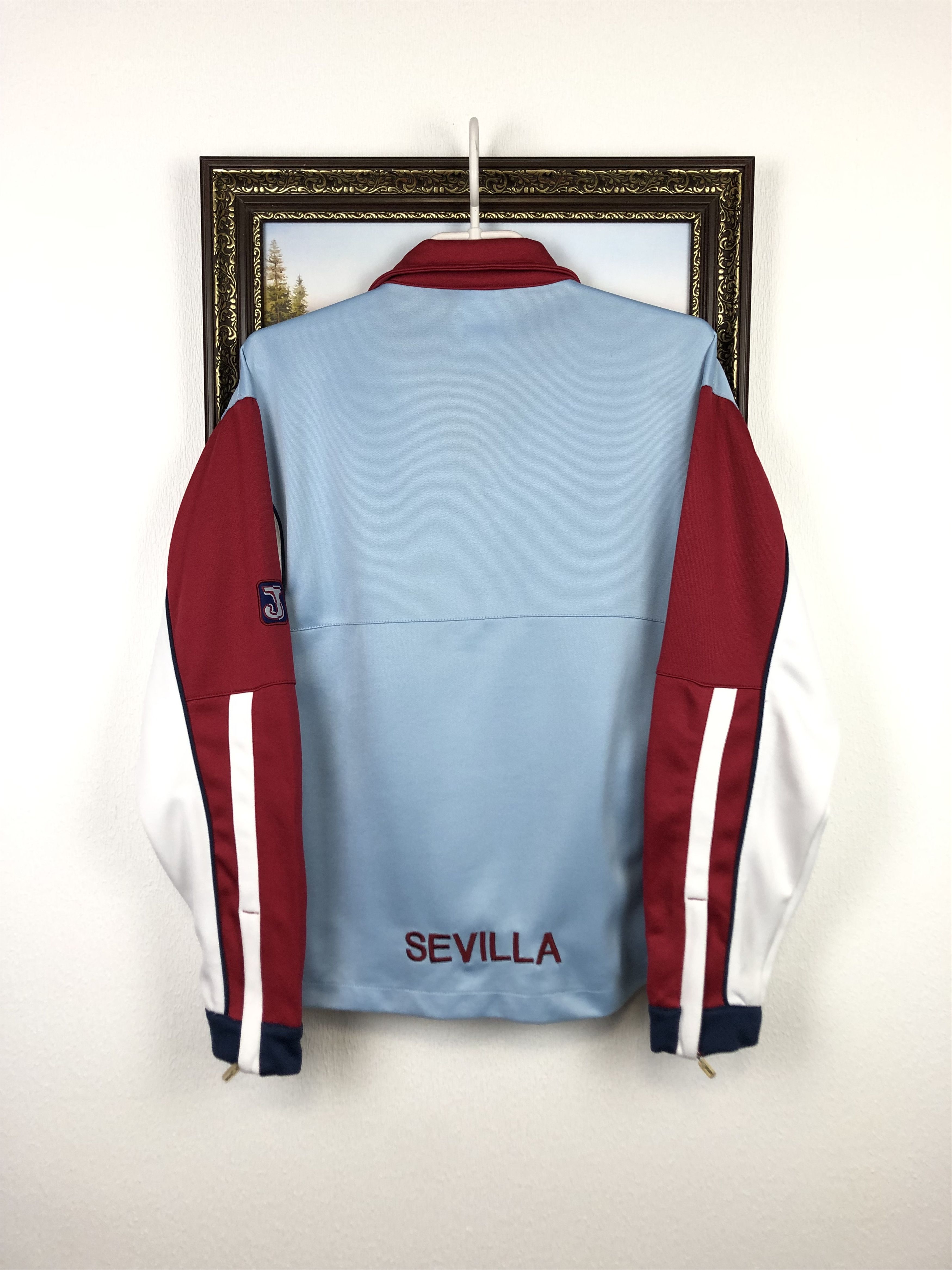 Vintage Joma Sevilla Football Jacket Soccer Track Top Mens