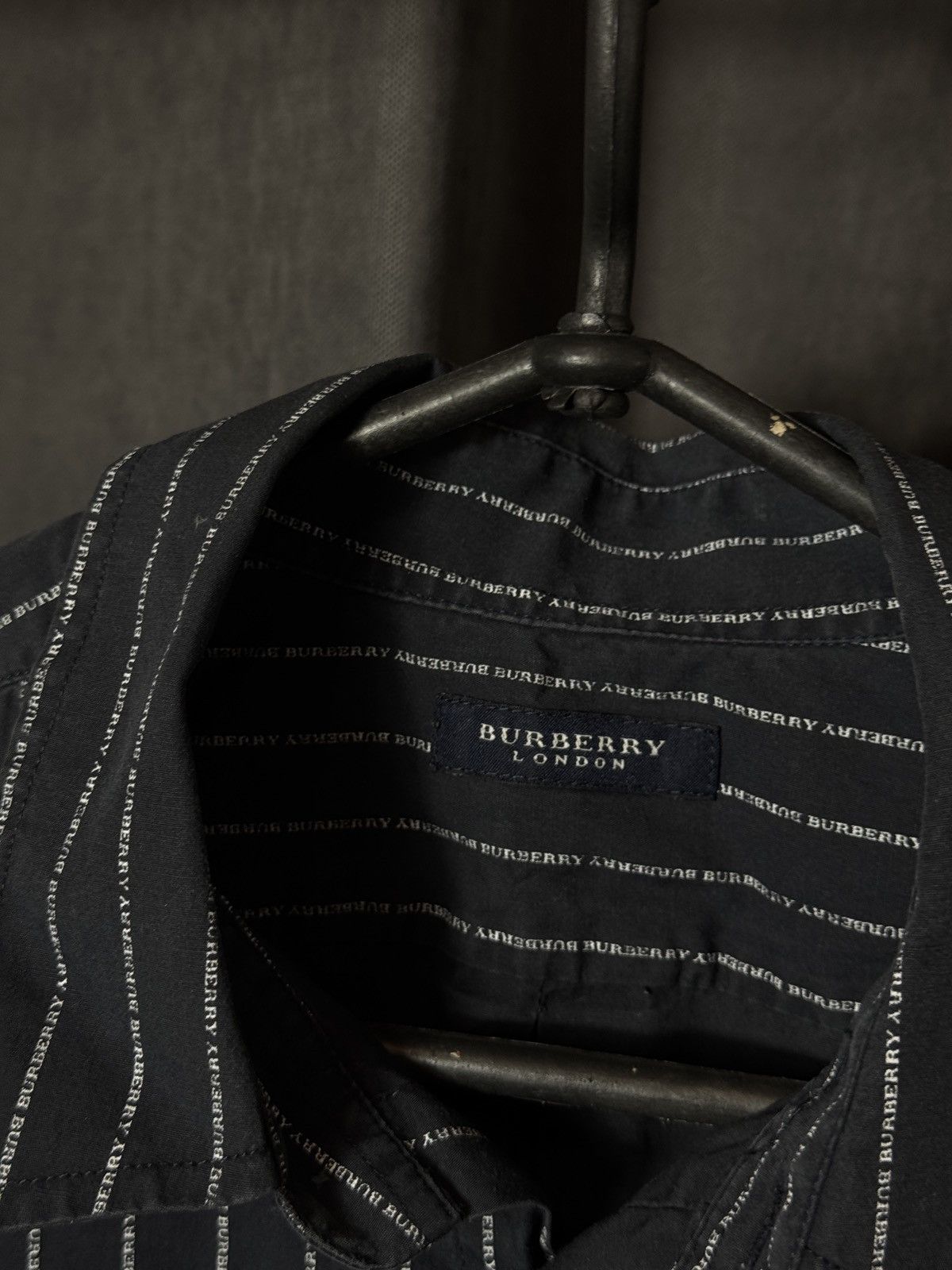 Burberry Burberry Monogram Black Button Up Size US M / EU 48-50 / 2 - 3 Thumbnail