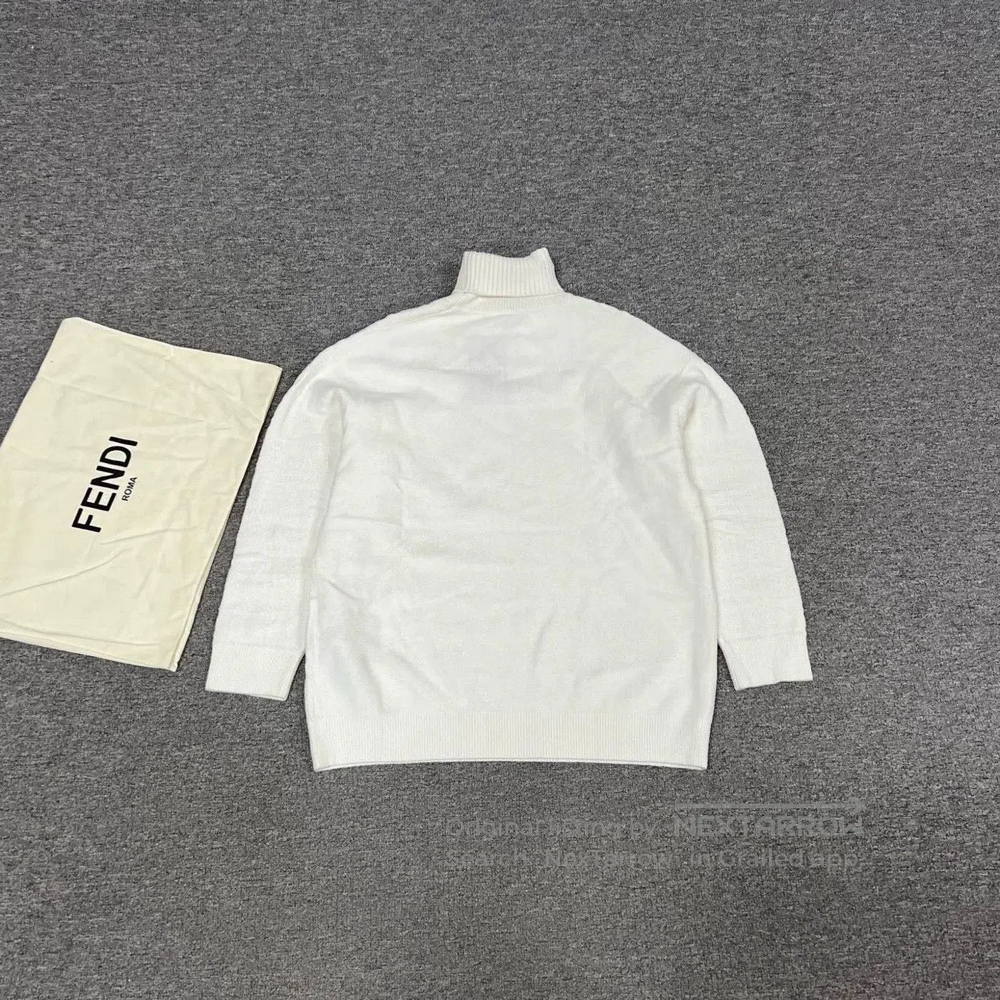 Fendi fendi high-neck sweater with classic print. Size US M / EU 48-50 / 2 - 2 Thumbnail