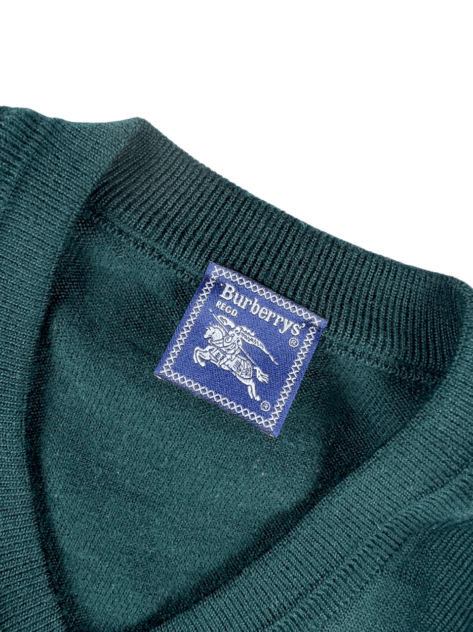 Burberry Vintage Burberry Sweater Size US L / EU 52-54 / 3 - 3 Thumbnail