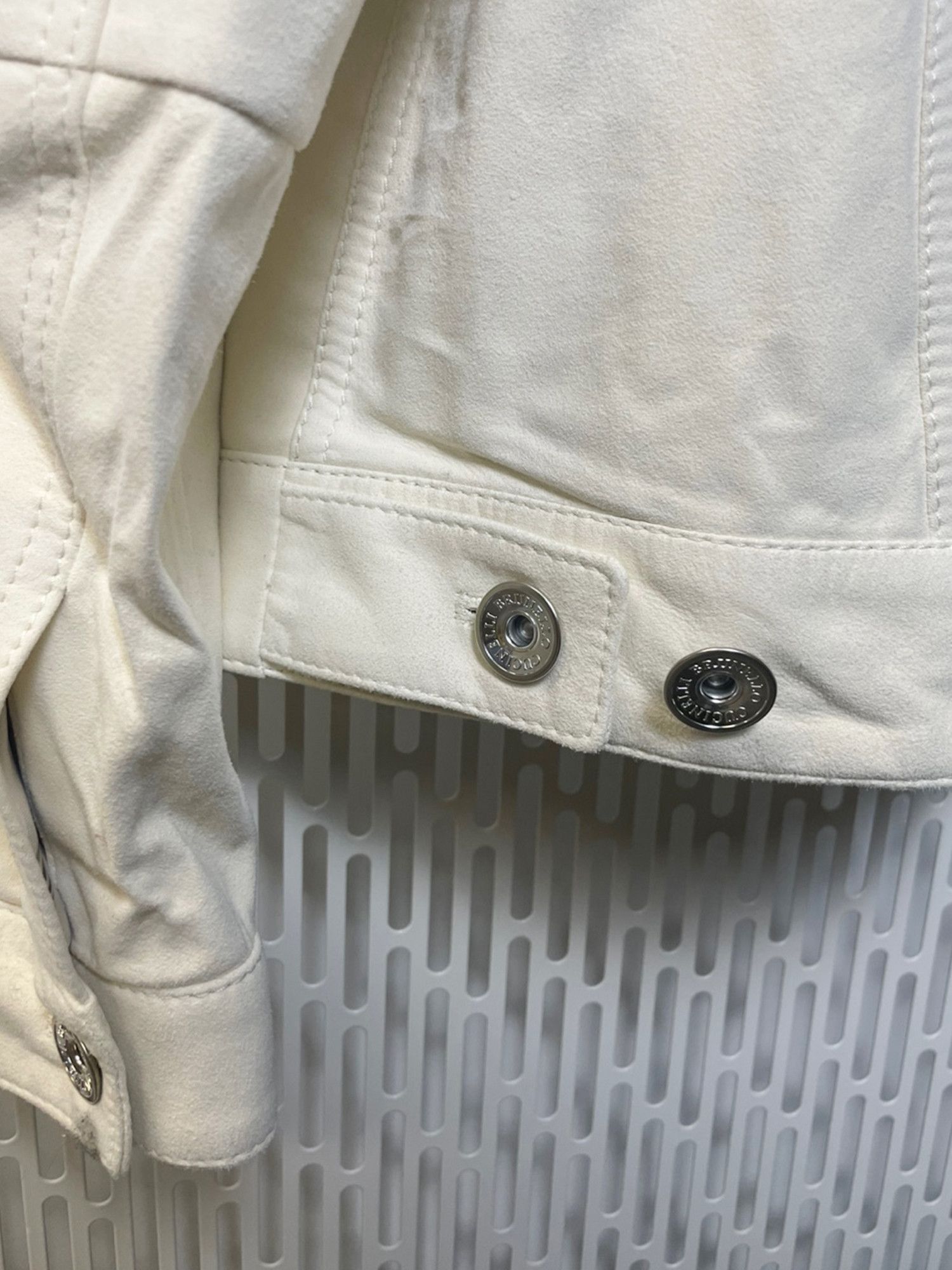 Brunello Cucinelli BRUNELLO CUCINELLI Mens Buttoned Straight Hem Jacket Size US M / EU 48-50 / 2 - 10 Thumbnail