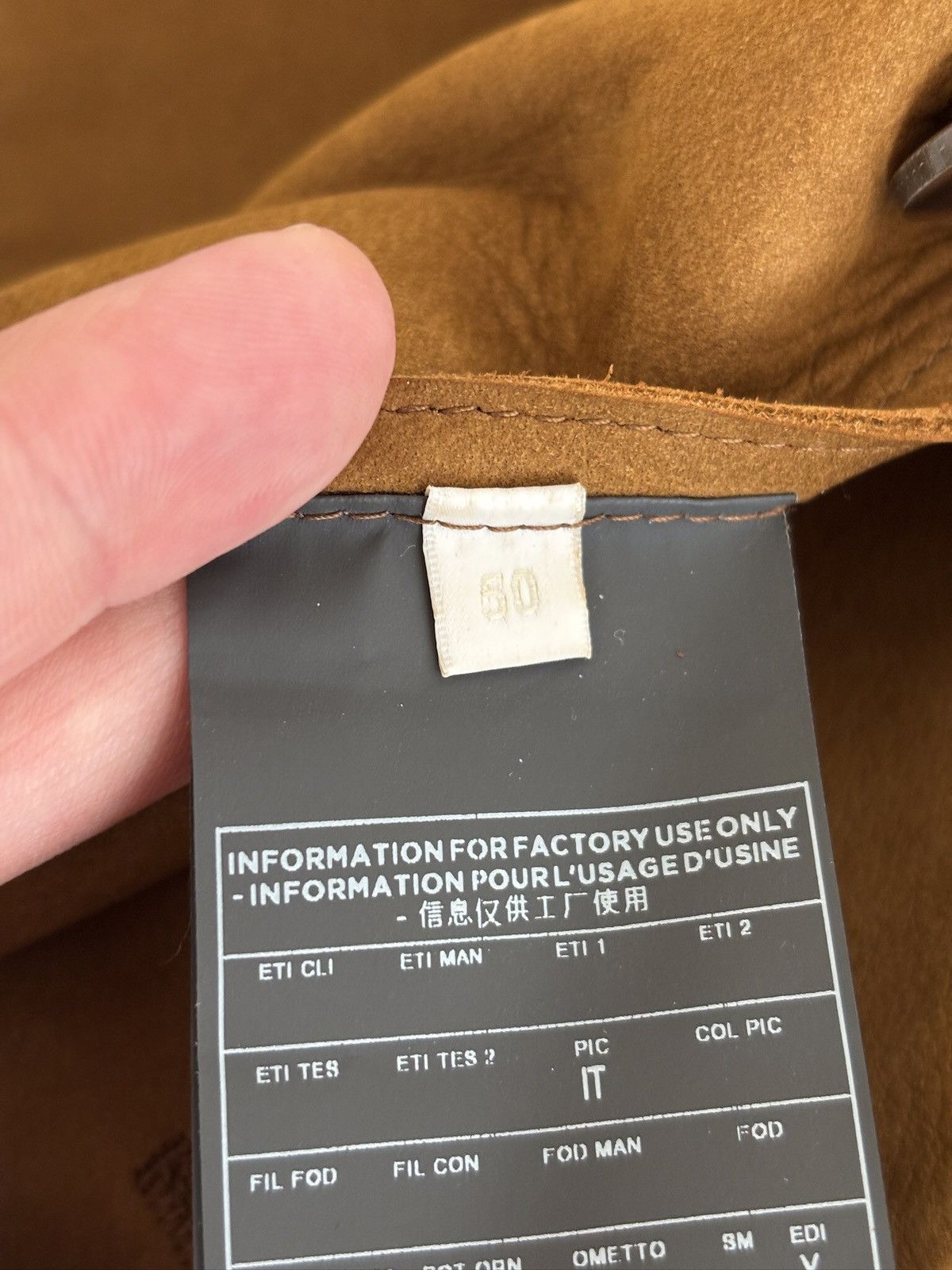 Ermenegildo Zegna × Fear of God Fear of God Zegna Nubuk Overshirt Size US M / EU 48-50 / 2 - 7 Thumbnail