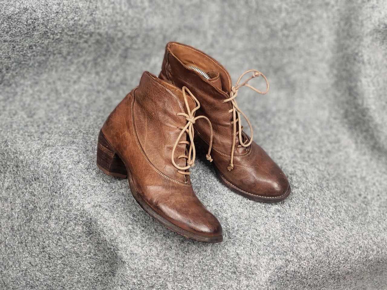 Officine Creative Officine Creative Leather Ankle lace Boots high-heeled Size US 7 / IT 37 - 16 Thumbnail