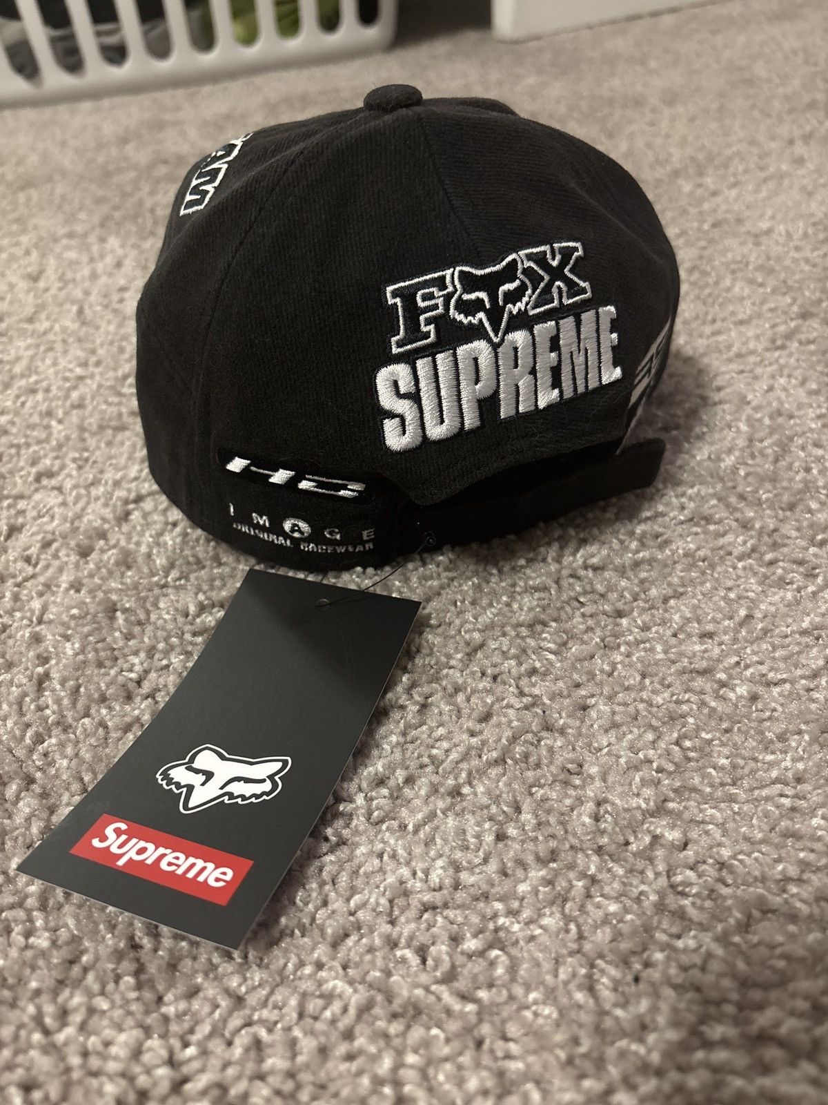 Fox Racing × Supreme Supreme Fox Racing Hat Size ONE SIZE - 6 Thumbnail