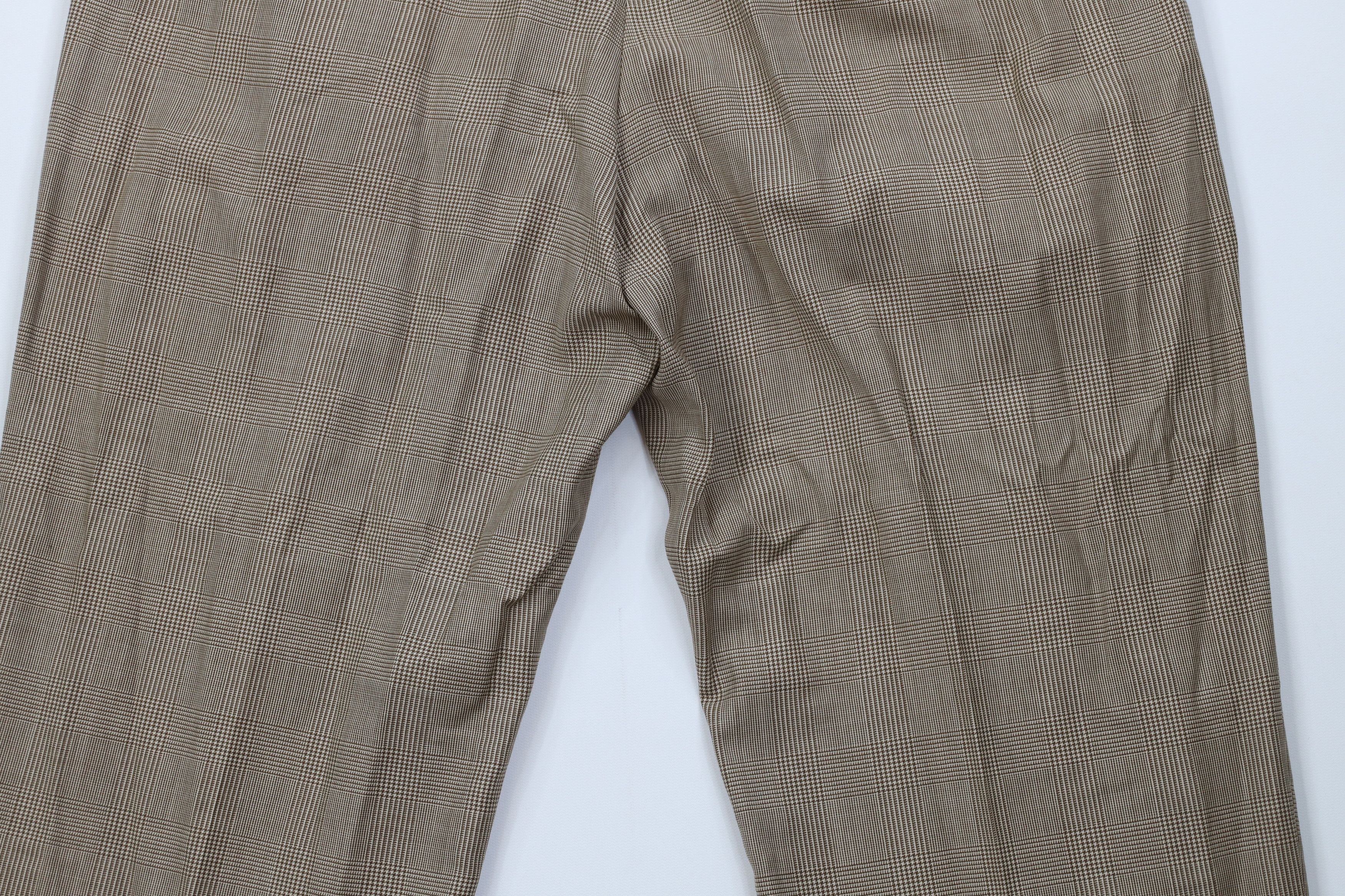 Ralph Lauren Vintage 90s Ralph Lauren Houndstooth Wide Leg Chino Pants Size US 36 / EU 52 - 12 Thumbnail