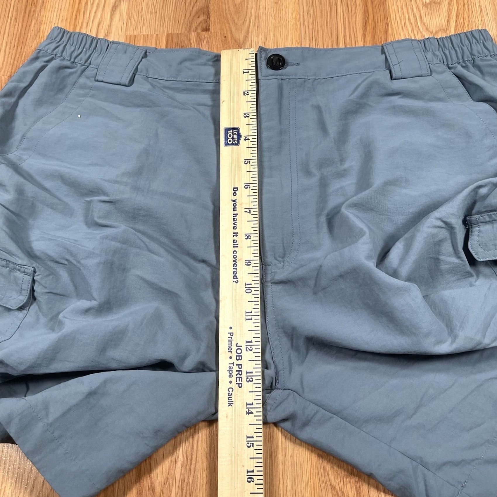 Vintage Reel Legends Shorts Mens XL Gray Performance Outfitters Cargo Fishing Khaki Size US 36 / EU 52 - 6 Thumbnail