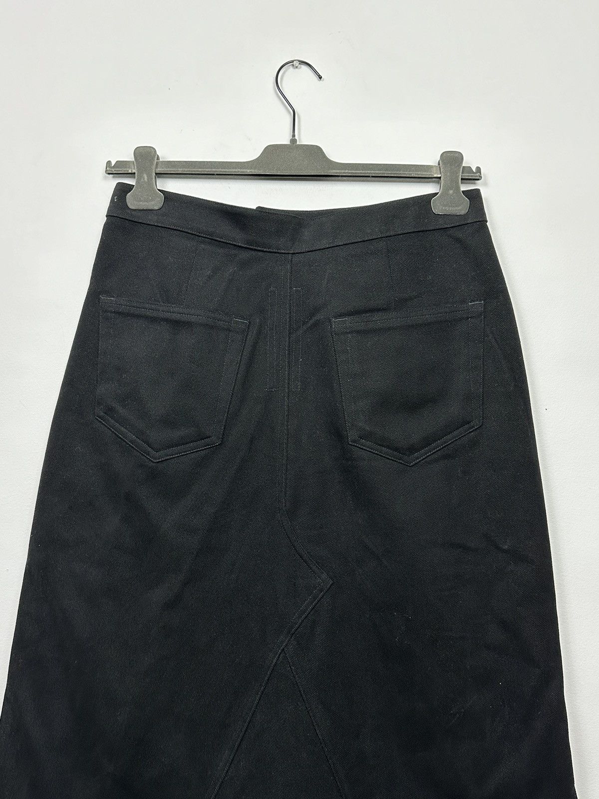 Rick Owens FW22 ‘STROBE’ Cotton Flannel Godet Skirt Size US 32 / EU 48 - 6 Thumbnail