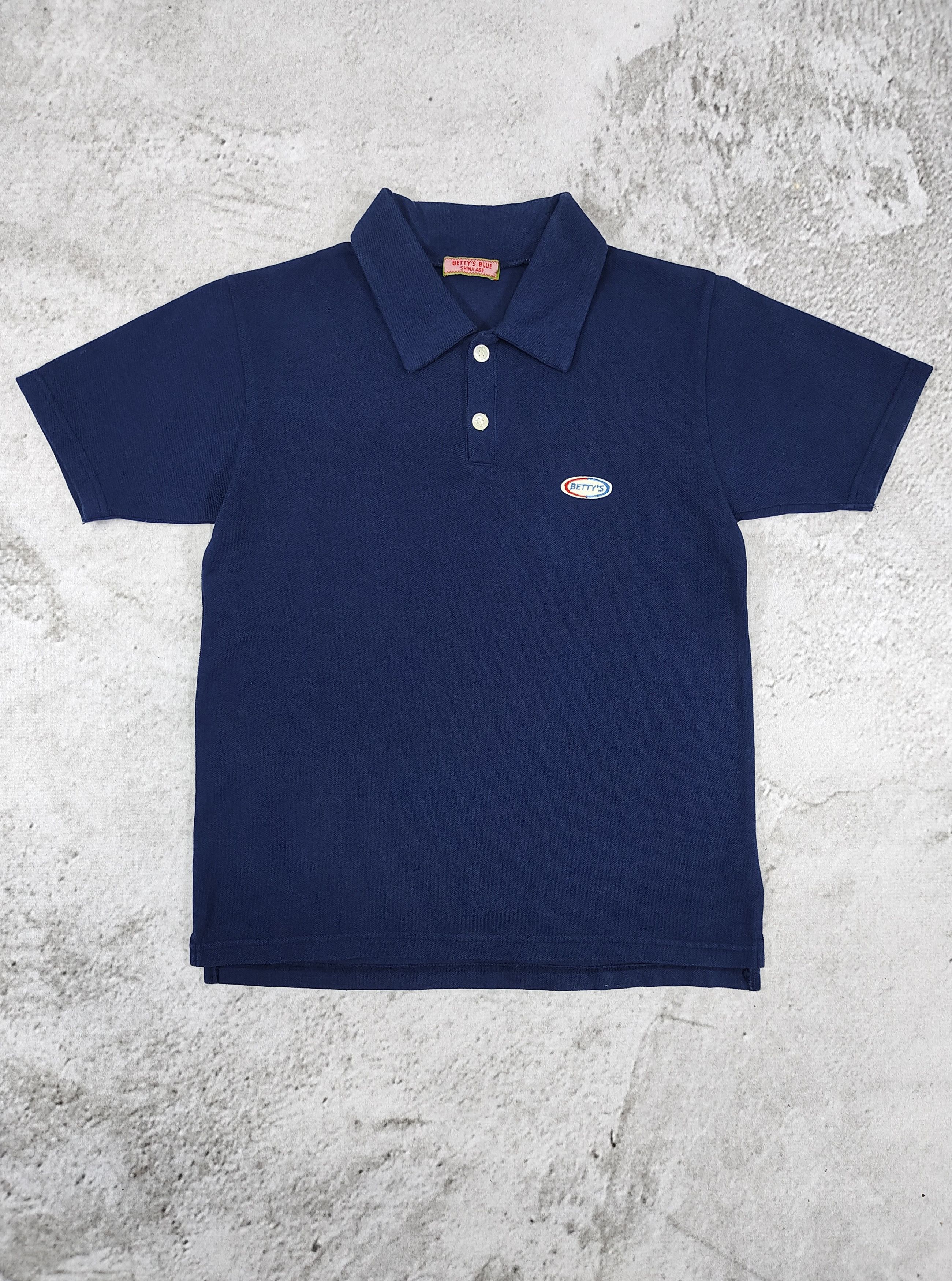 Japanese Brand 90s Betty’s Blue Shinji Abe🇯🇵 Logo Patch Retro Minimalist Size M / US 6-8 / IT 42-44 - 1 Thumbnail