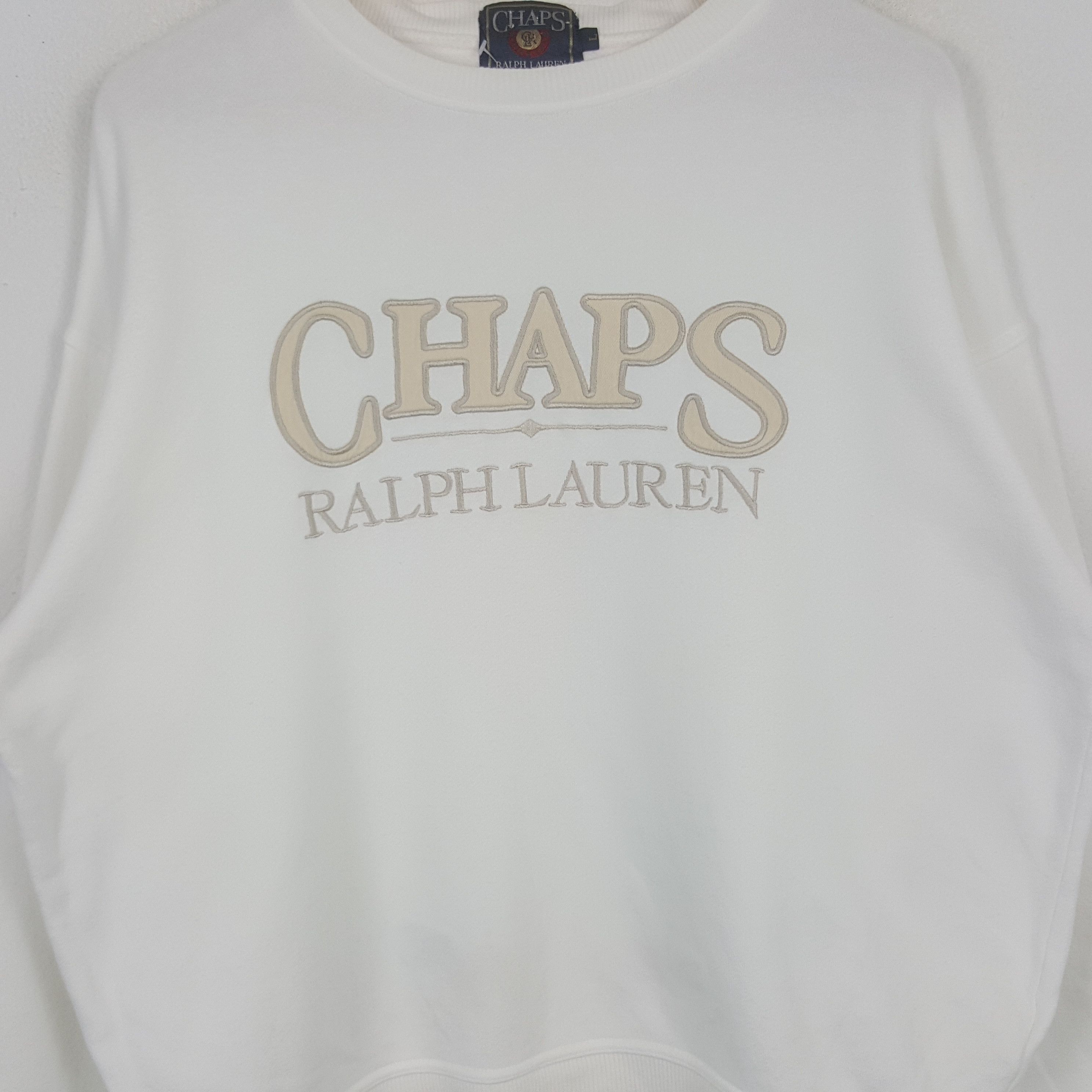 Chaps Ralph Lauren Vintage Chaps Ralph Lauren Embroidery Sweatshirt RR16 Size US XL / EU 56 / 4 - 2 Thumbnail