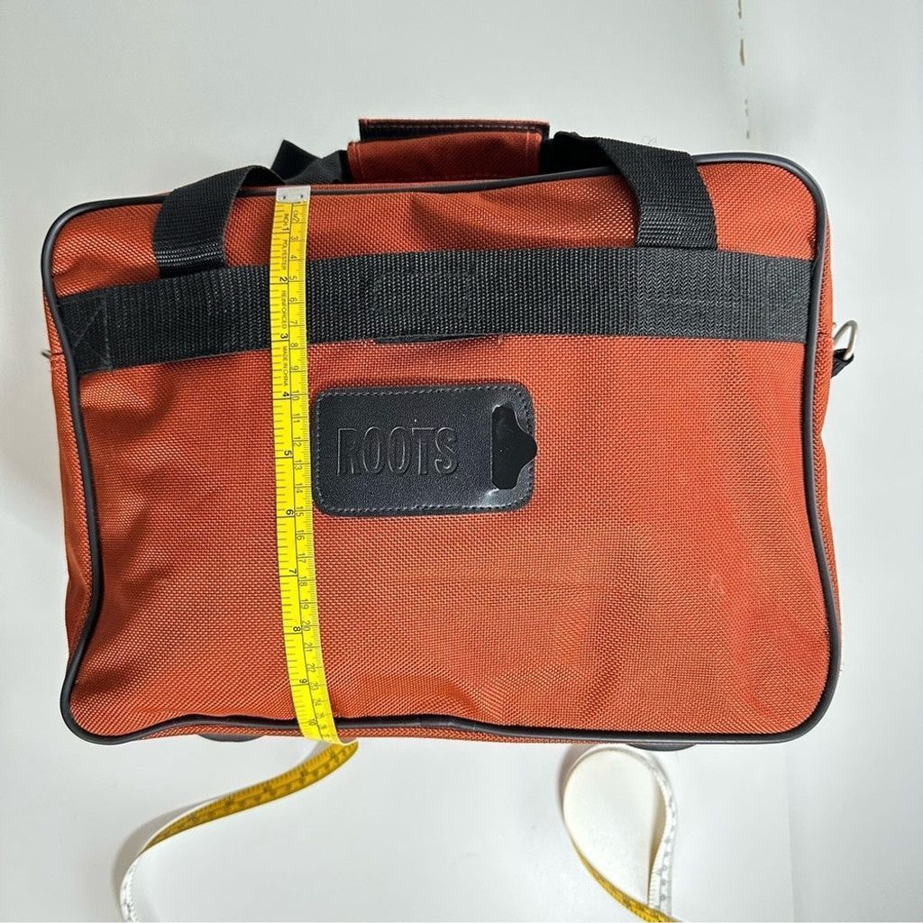Roots Vintage Roots Orange Canvas Laptop Weekender Shoulder Strap Size ONE SIZE - 14 Thumbnail