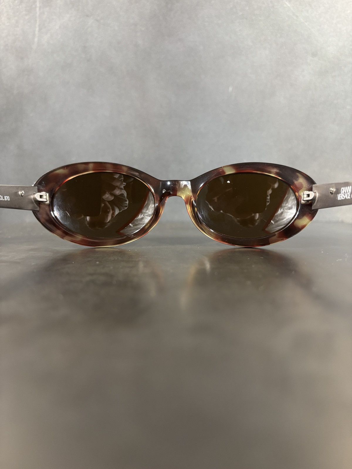 Versace S/S 1998 Gianni Versace Sunglasses Vintage Versace Mod 451/G Size ONE SIZE - 22 Thumbnail
