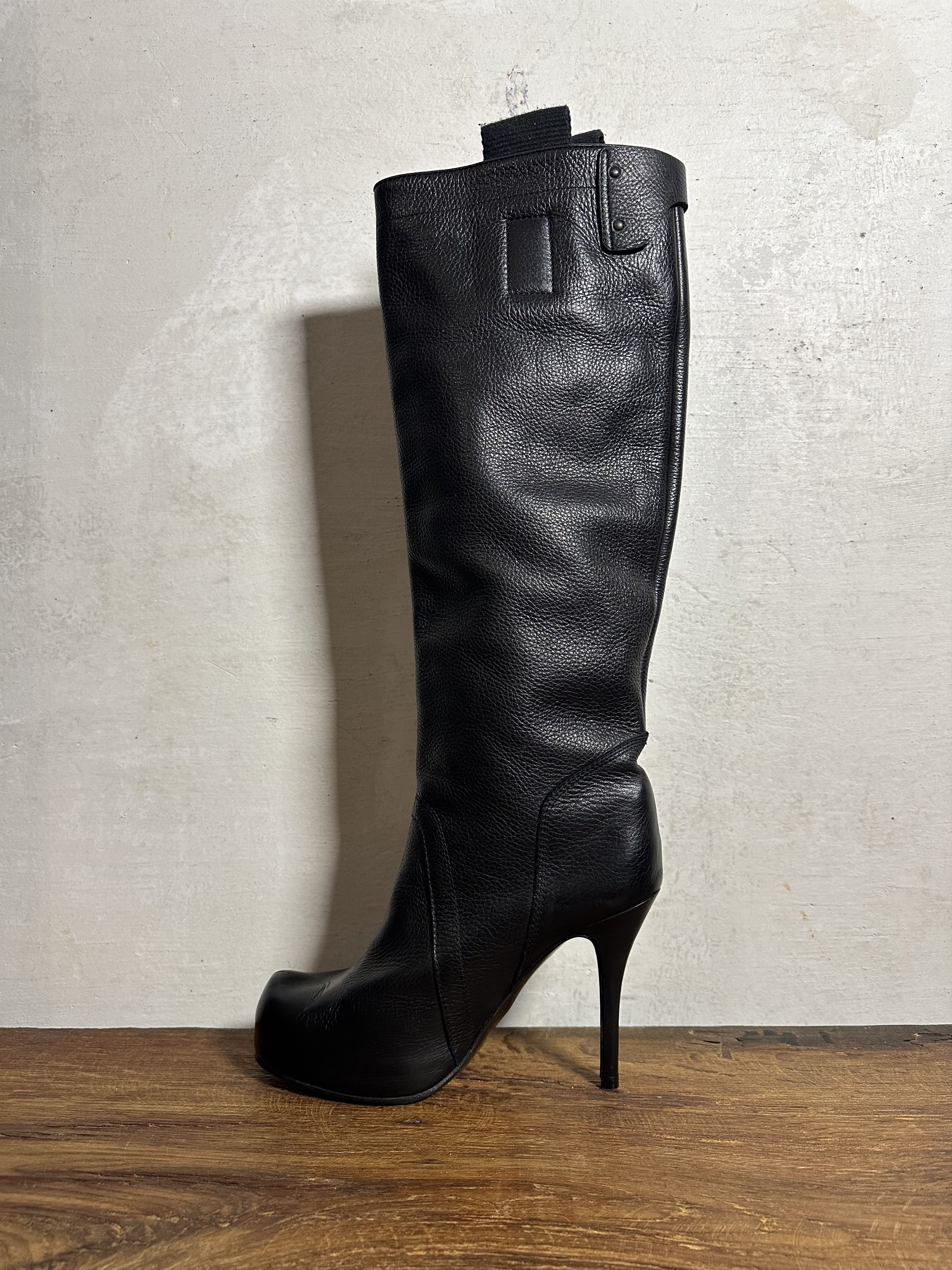 Rick Owens RARE Rick Owens PLINTH FW13 High Heeled Boots Size US 9 / IT 39 - 5 Thumbnail