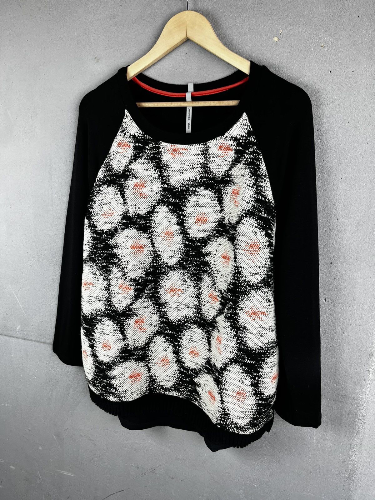 Cop Copine COP COPINE' VINTAGE 'PONETTE' PRINT KNITTED TOP Size L / US 10 / IT 46 - 5 Thumbnail