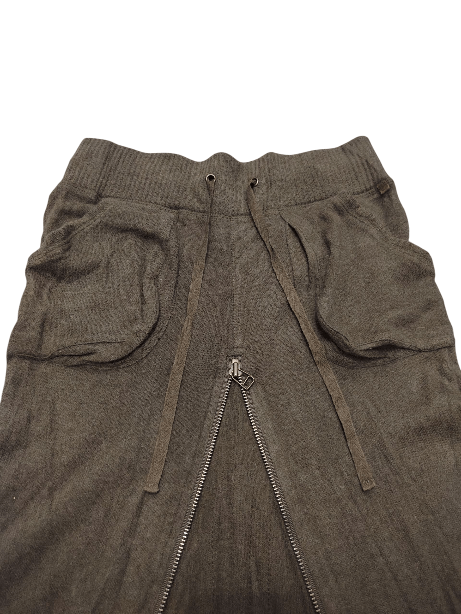 GOA 2000s Japanese G.O.A. Cargo Skirt Front&Back Zipper Size 28" / US 6 / IT 42 - 4 Thumbnail