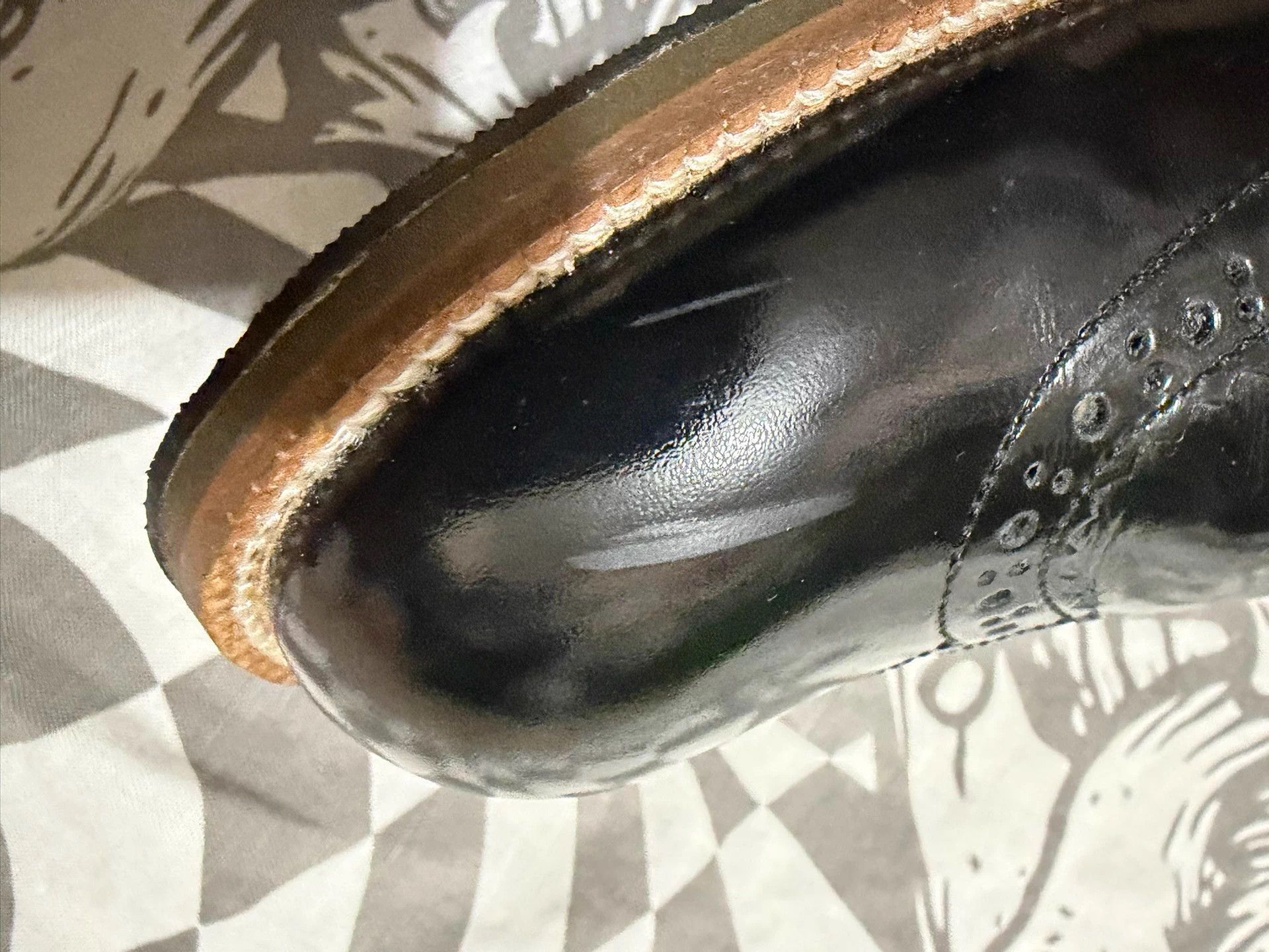 Comme des Garcons Comme des Garçons Vintage Patent Leather Oxford Shoes 37/38 Size US 7 / IT 37 - 9 Thumbnail