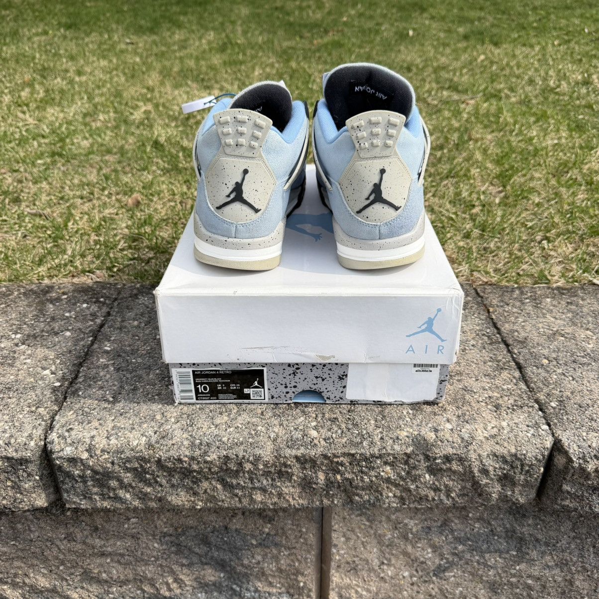 Jordan Brand Nike Air Jordan 4 ‘University Blue’ Size 10 Mens Size US 10 / EU 43 - 6 Thumbnail