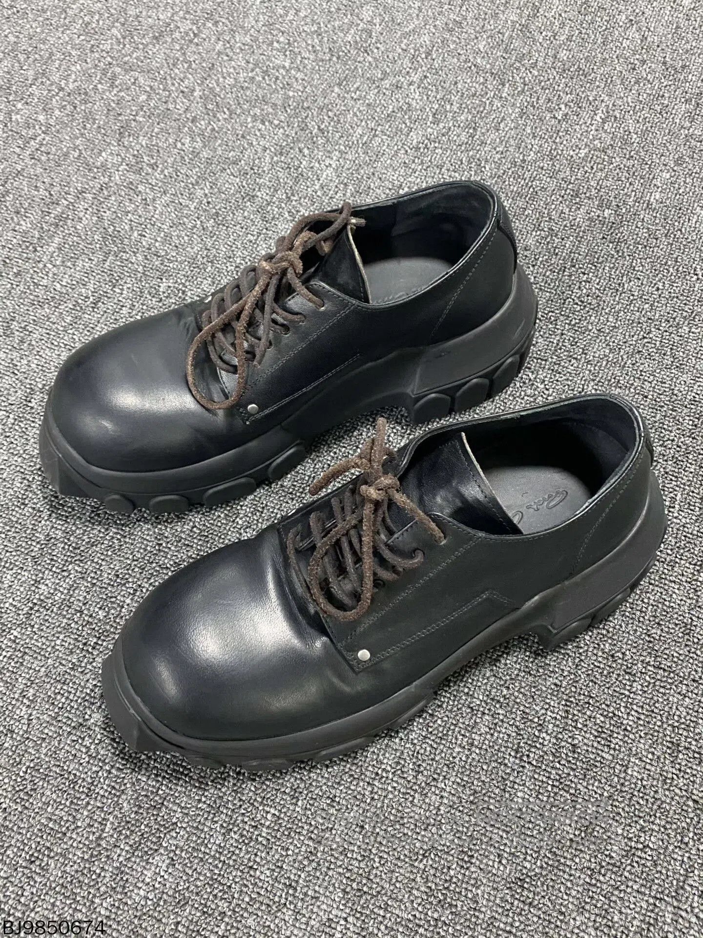 Other rick owens black derby leather shoes. Size US 7 / EU 40 - 2 Thumbnail