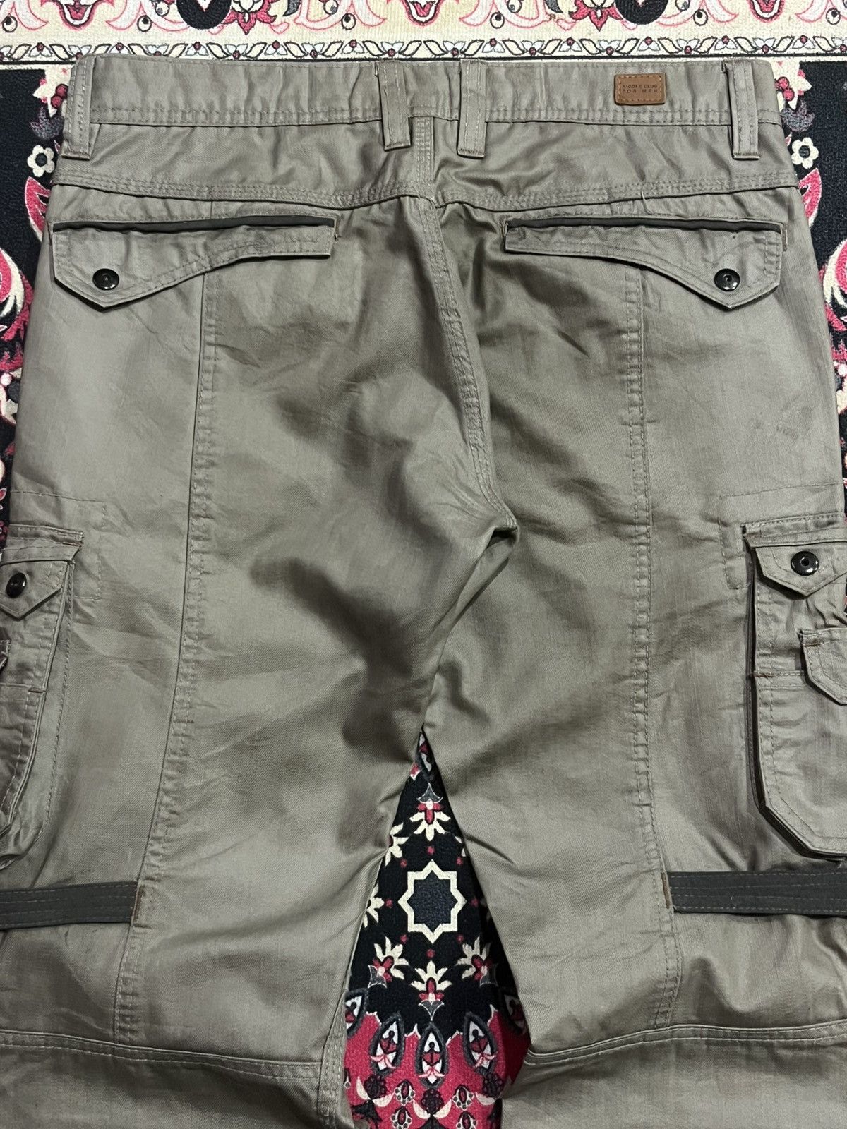 Japanese Brand × Nicole Club × Tornado Mart ⚡️Tactical⚡️Nicole Club For Men Tactical Cargo Casual Pants Size US 32 / EU 48 - 8 Thumbnail