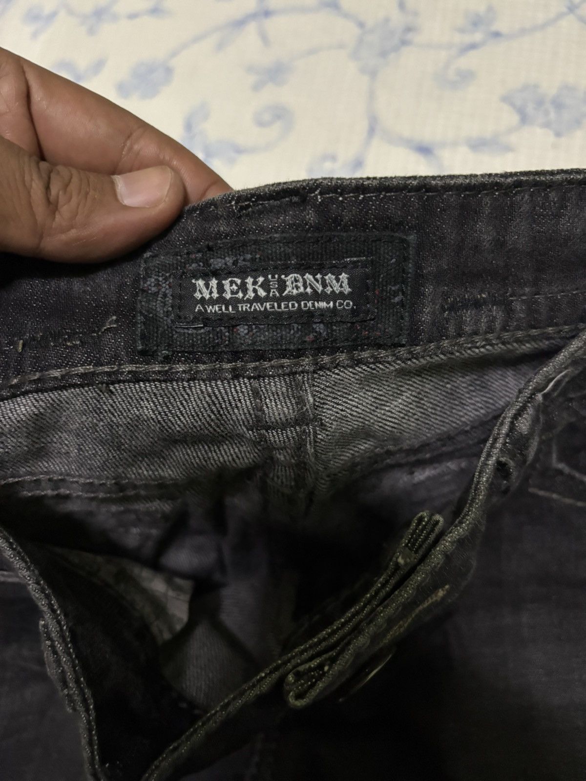 MEK × Mek Denim Mek Denim Streetwear Distressed Denim Size US 33 - 16 Thumbnail