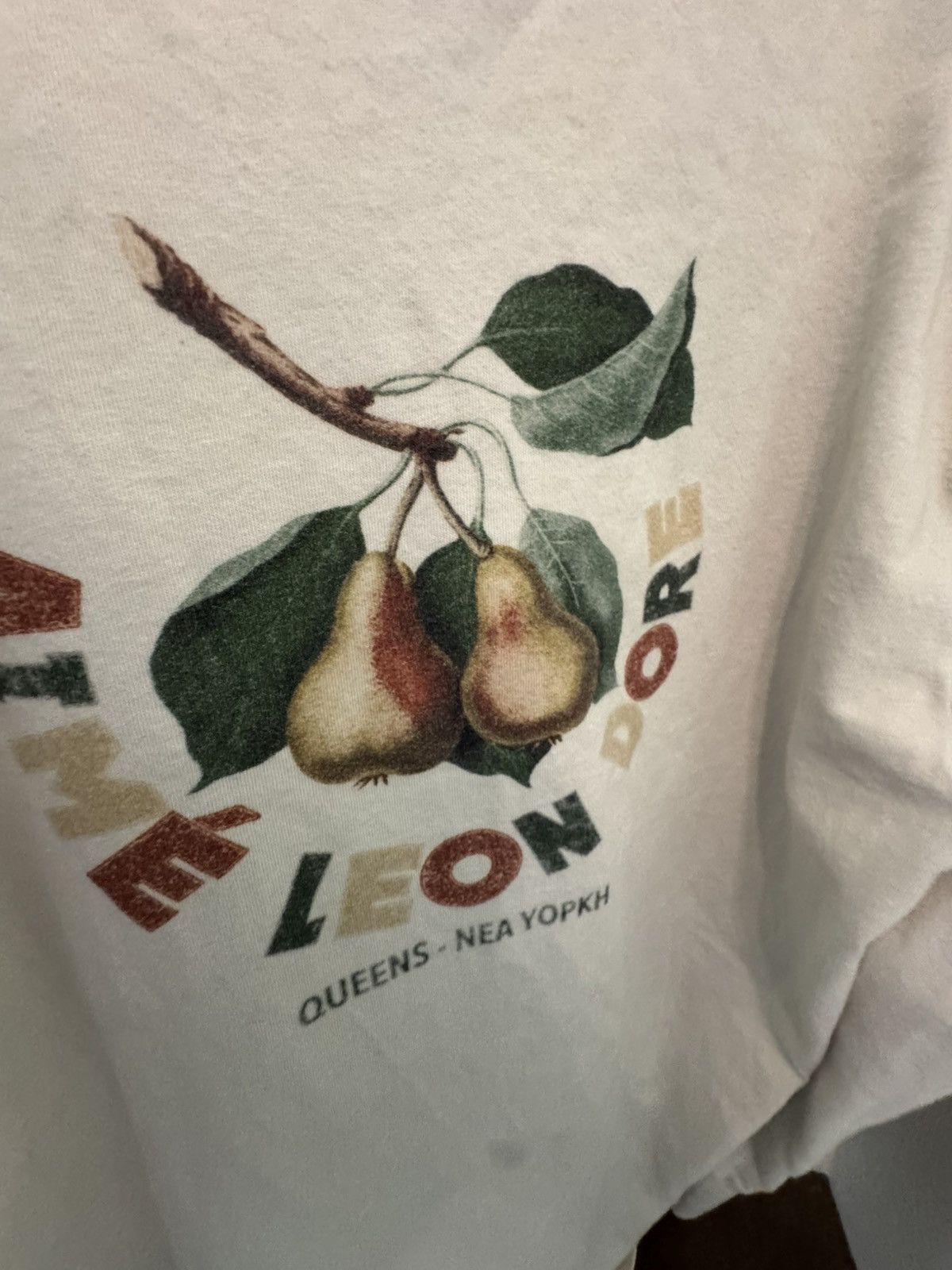 Aime Leon Dore FW21 Pear Graphic Tee Size US XL / EU 56 / 4 - 4 Thumbnail