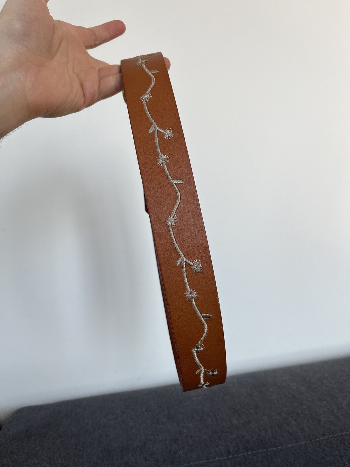 Levi's Levis Brown Cow Leather Belt Size ONE SIZE - 8 Thumbnail