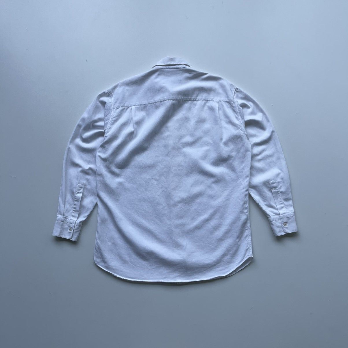 Salvatore Ferragamo Salvatore Ferragamo Pocket Cotton Button Ups Vintage Shirt Size US M / EU 48-50 / 2 - 3 Thumbnail