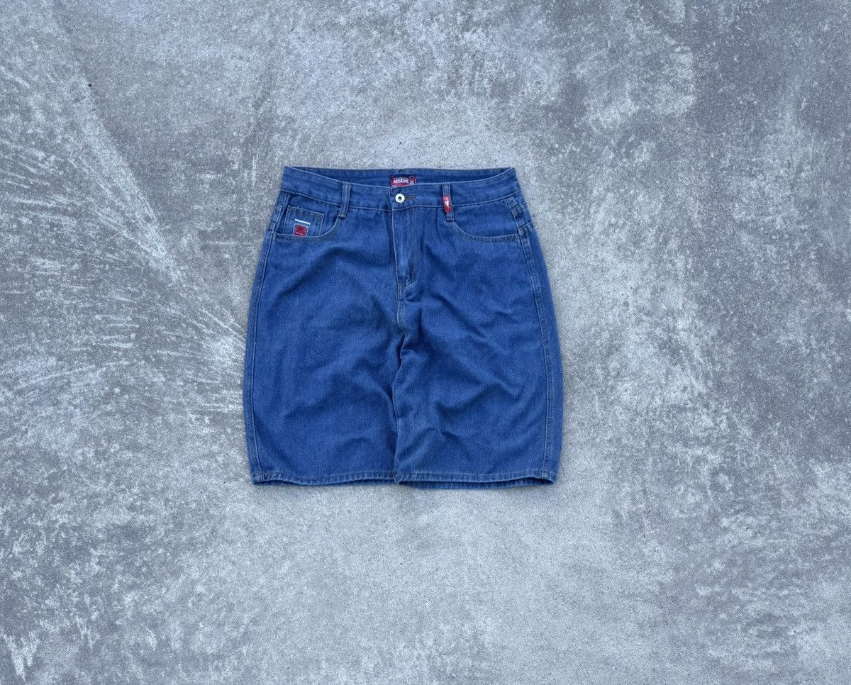Vintage Vintage Y2K avantgarde streetwear wide oversized shorts Size US 32 / EU 48 - 2 Thumbnail
