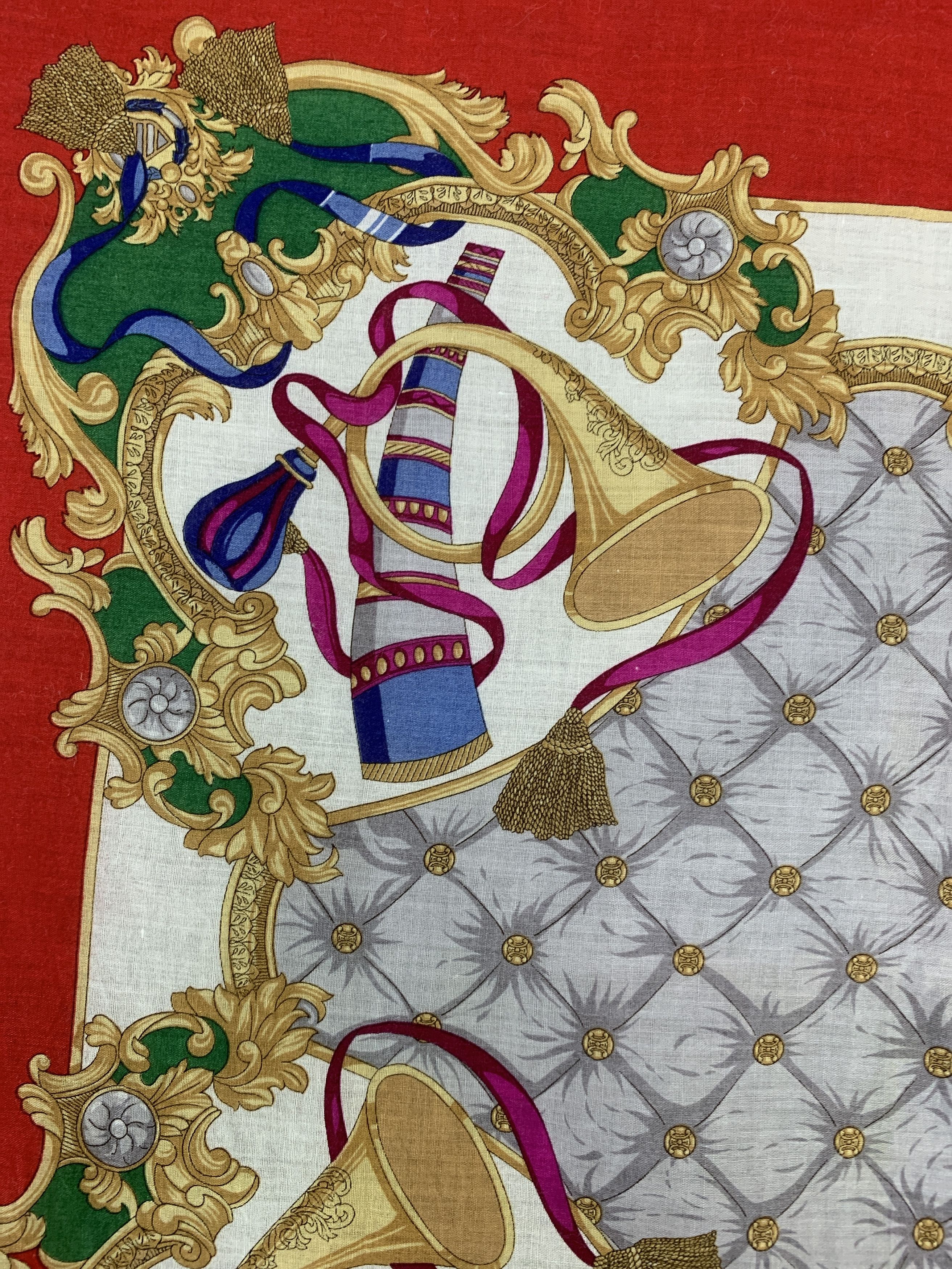Celine × Vintage Vintage Celine Handkerchief/Neckerchief - HKA978 Size ONE SIZE - 5 Thumbnail