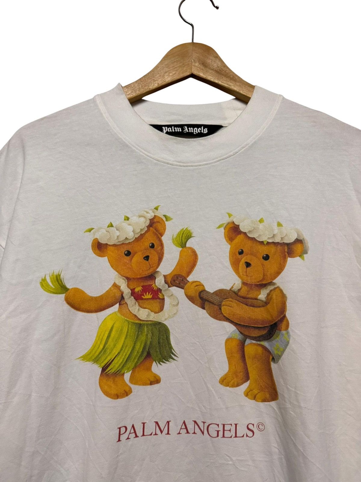 Palm Angels Palm Angles Dancing Bear Oversized Tee Size US M / EU 48-50 / 2 - 4 Thumbnail