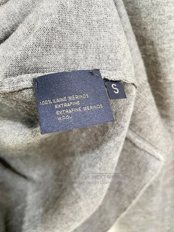 Lanvin Lanvin Gray Wool Men's Long Sleeve Sweater . Size US XS / EU 42 / 0 - 5 Thumbnail