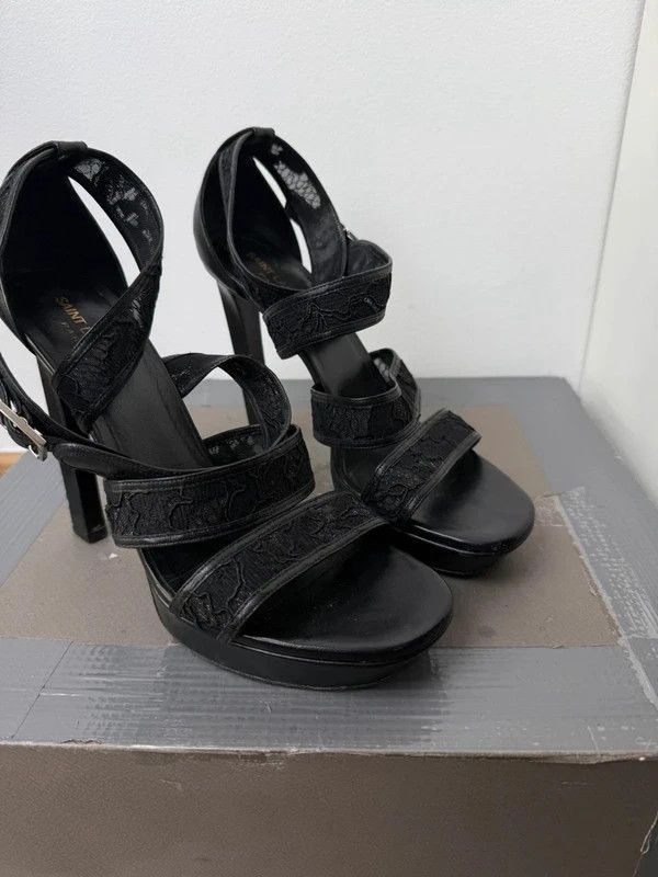 Saint Laurent Paris Saint Laurent Paris heels luxury old money street wear Size US 10 / IT 40 - 5 Thumbnail