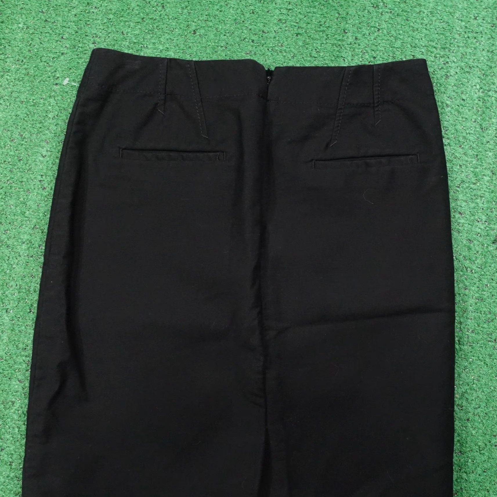 J.Crew J.CREW Skirt Womens 4 Black Pencil Back Slit Stretch Office Wear Career Size 27" / US 4 / IT 40 - 4 Thumbnail