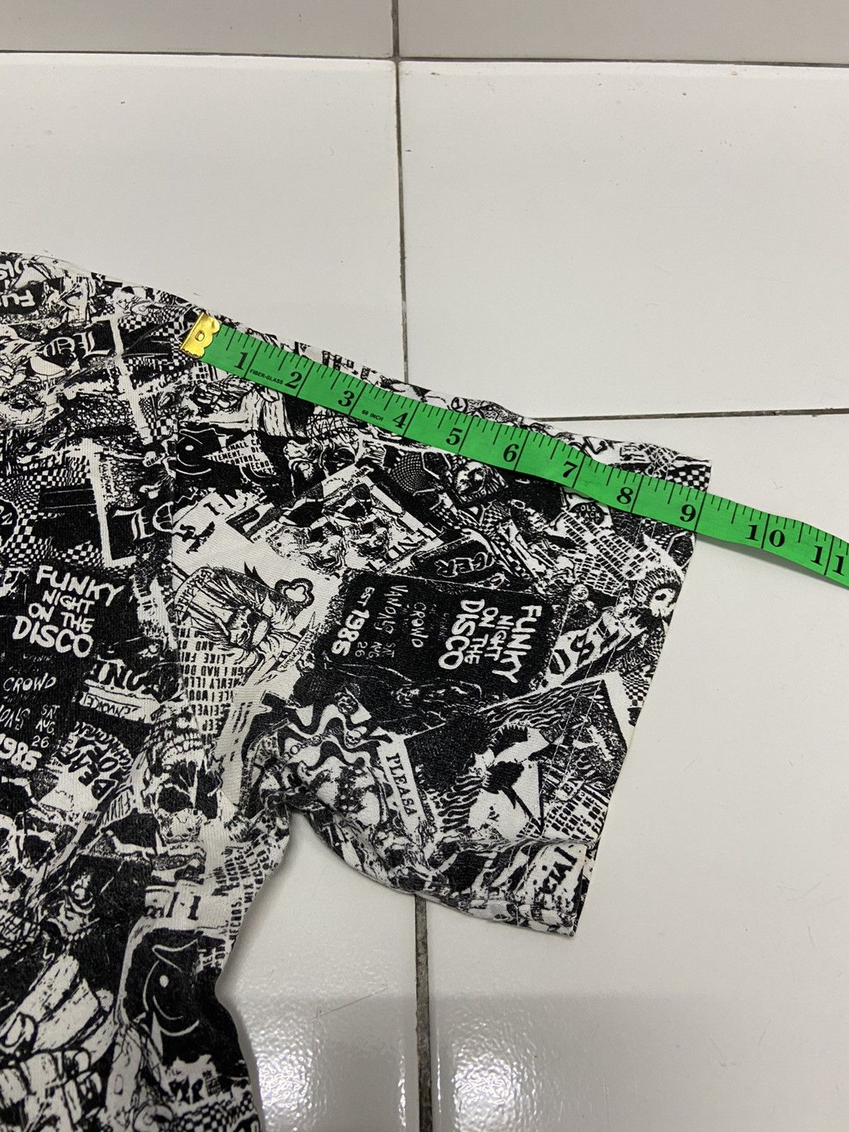 Japanese Brand PINO BAZZO FUNKY NIGHT ON THE DISCO SHIRT Size US L / EU 52-54 / 3 - 15 Thumbnail