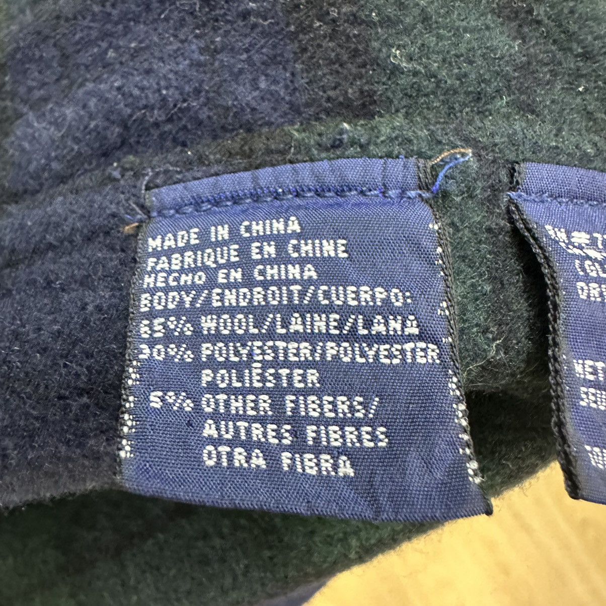 Tommy Hilfiger Tommy Hilfiger Wool Vintage Heavy Jacket Z103 Size US M / EU 48-50 / 2 - 12 Thumbnail