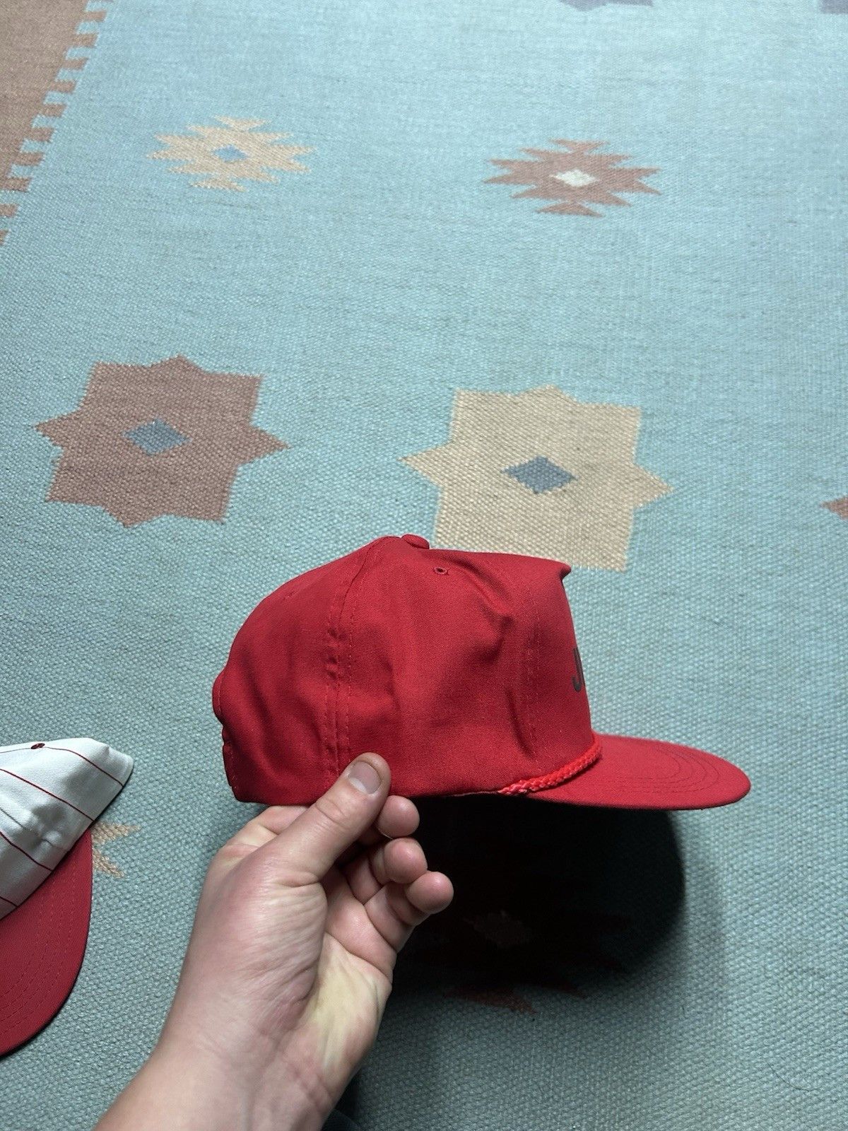 Vintage Vintage SnapBack hat cap Jursik truck equipment Michigan red Size ONE SIZE - 8 Thumbnail