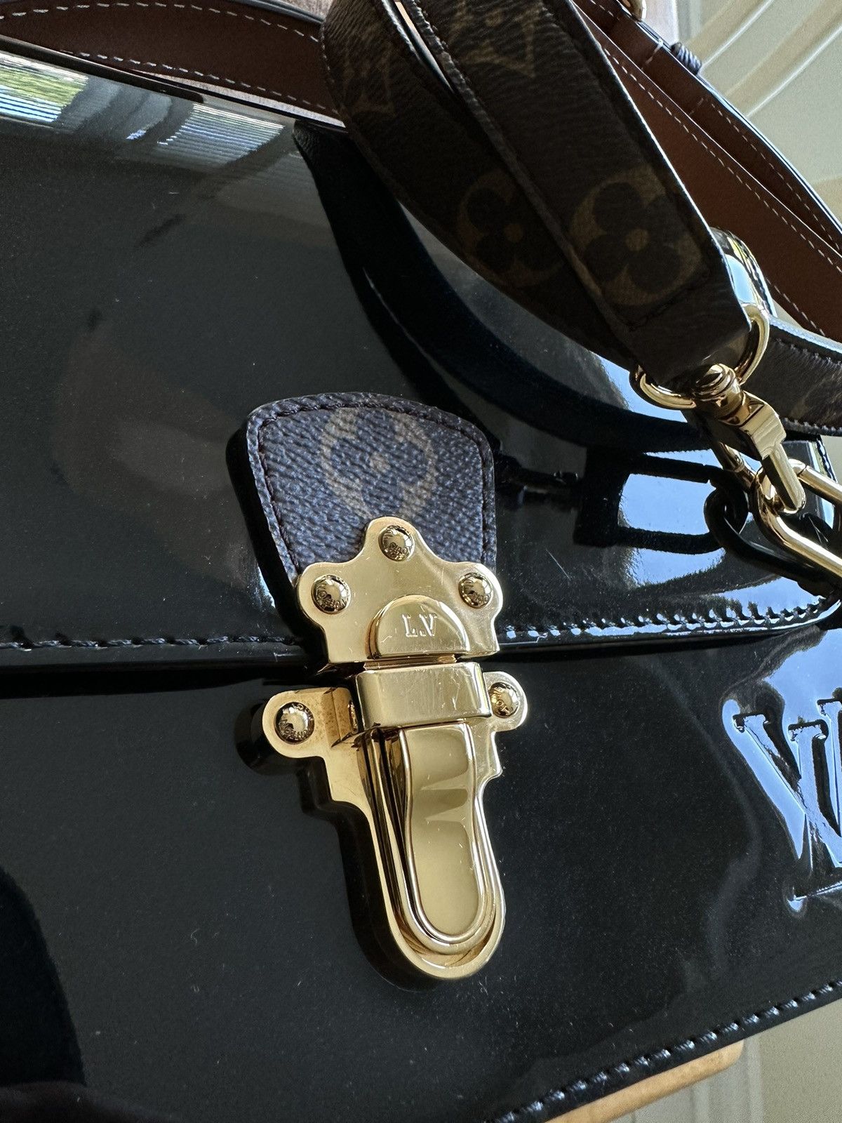 Louis Vuitton LOUIS VUITTON Miroir Vernis Cherrywood BB Size ONE SIZE - 2 Thumbnail
