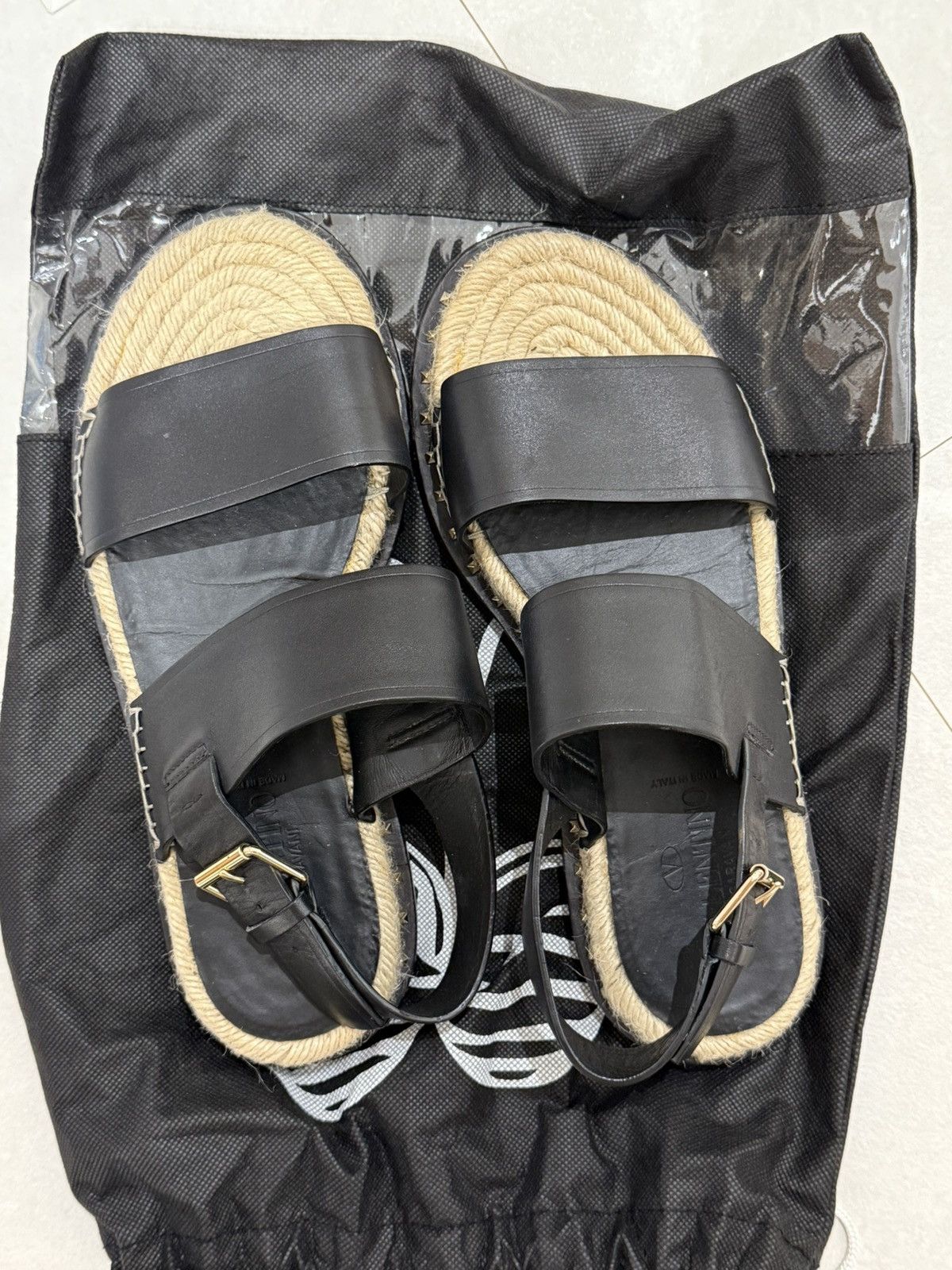 Valentino Valentino Garavani Rockstud Espadrille Sandal Size US 8 / EU 41 - 4 Thumbnail