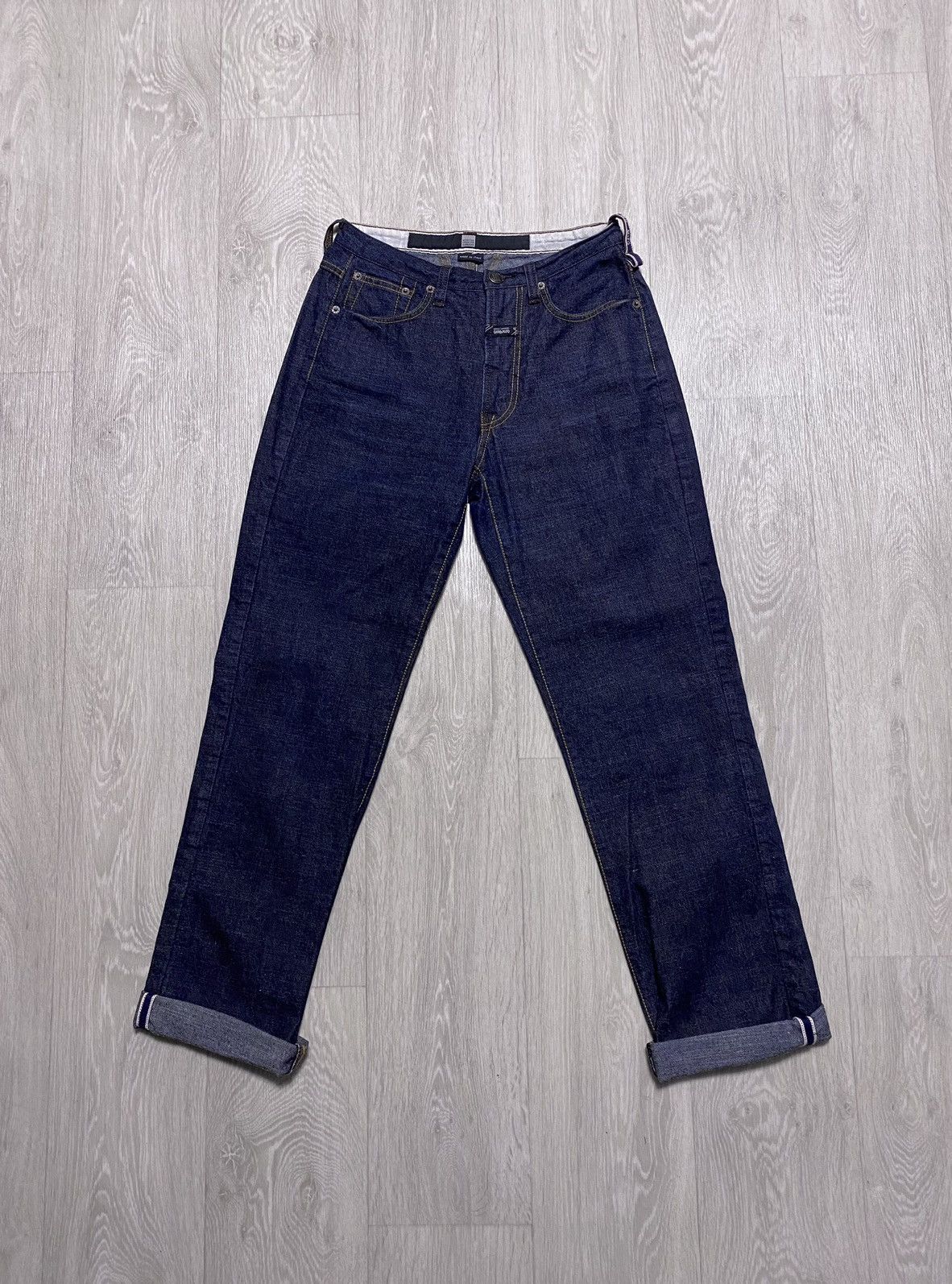 Marithé + Francois Girbaud M+FG Navy Selvedge Denim Jeans