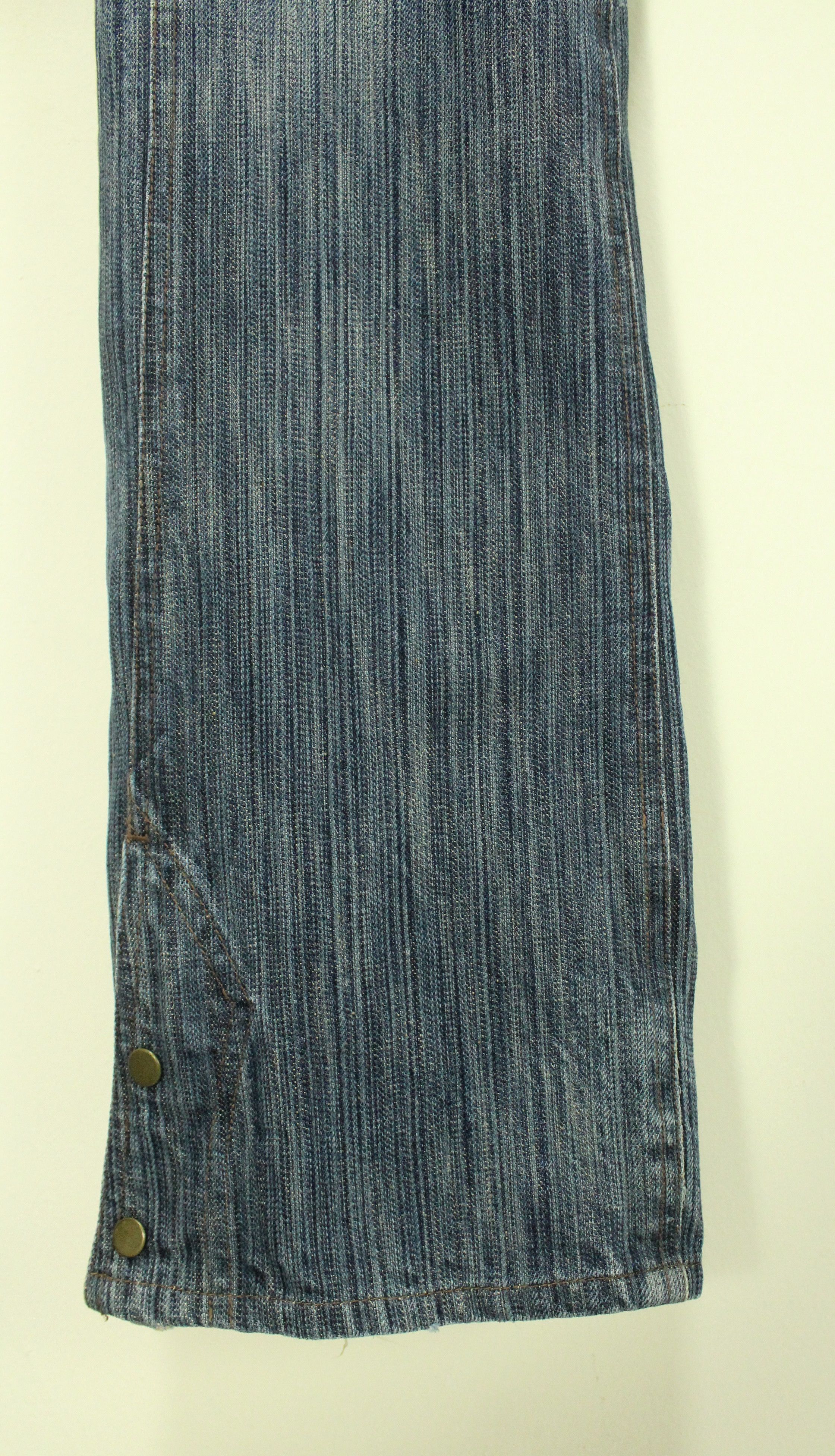 Japanese Brand Open Leg Button NICOLE CLUB FOR MEN Denim Pocket Button Size US 32 / EU 48 - 9 Thumbnail