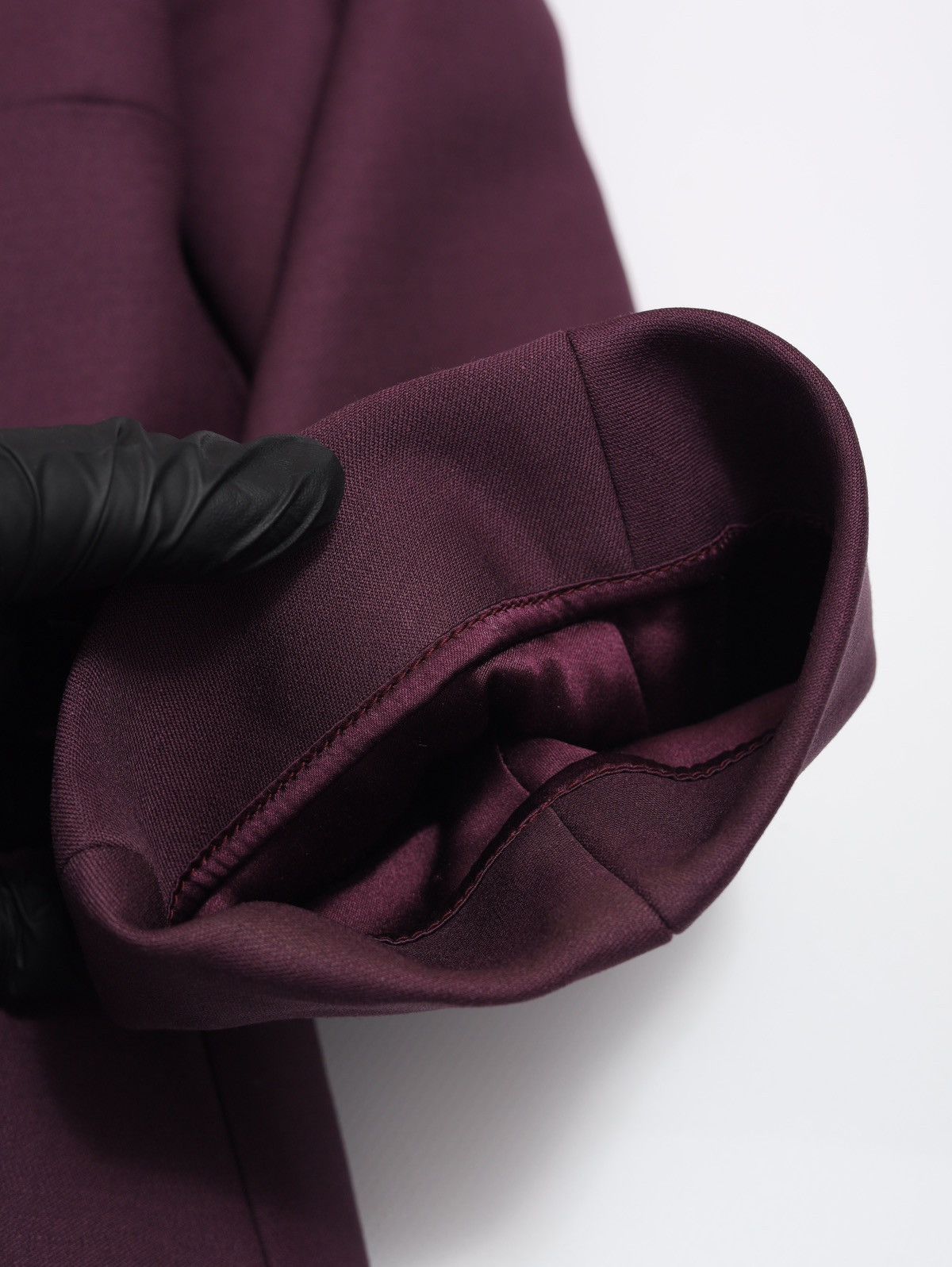 Christian Dior Monsieur Christian Dior Evening Jacket Purple Wool Blazer Vintage Size M / US 6-8 / IT 42-44 - 19 Thumbnail