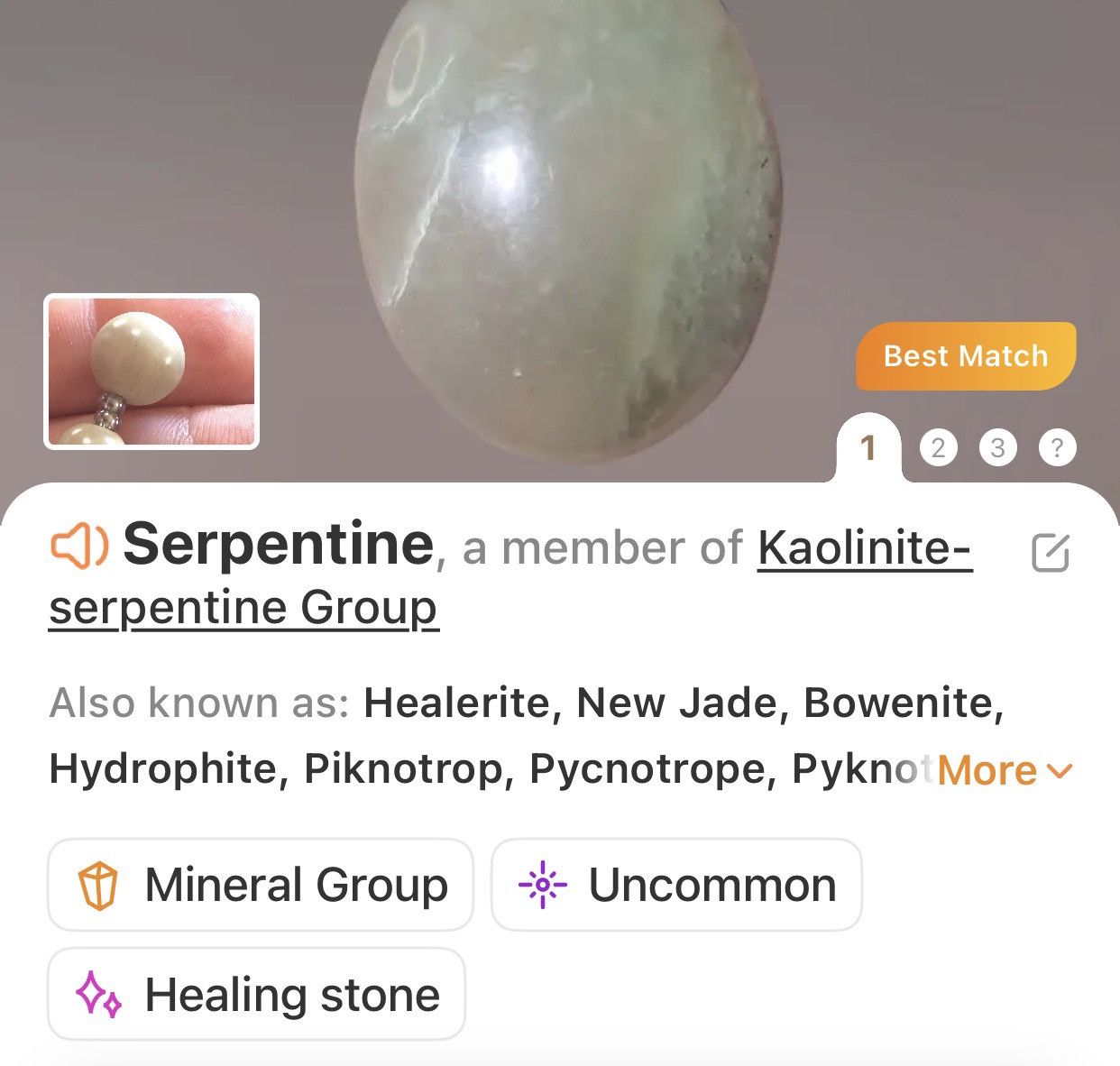 Handmade Handcrafted genuine serpentine jade bead drop necklace Size ONE SIZE - 7 Thumbnail