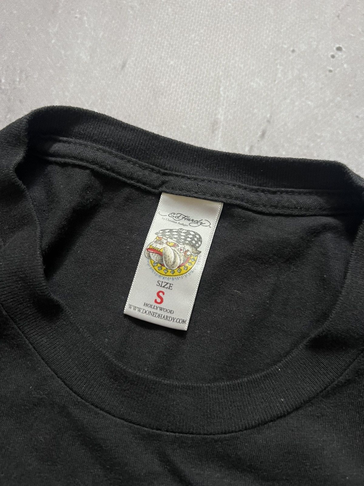 Ed Hardy Vintage Ed Hardy T-Shirt Y2K Dedication, Size S Size US S / EU 44-46 / 1 - 5 Thumbnail