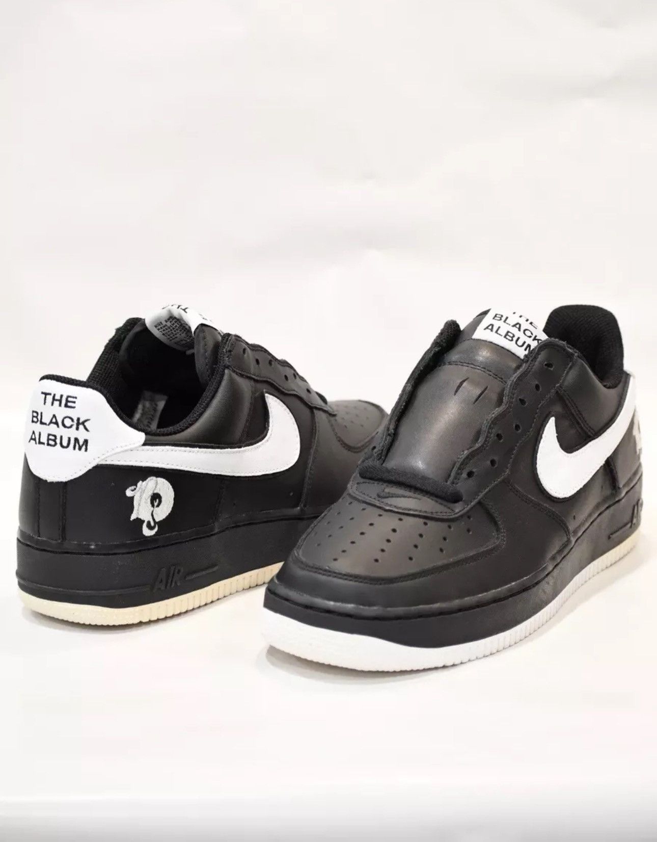 Nike Air Force 1 ‘The Black Album’ Size US 10.5 / EU 43-44 - 1 Thumbnail