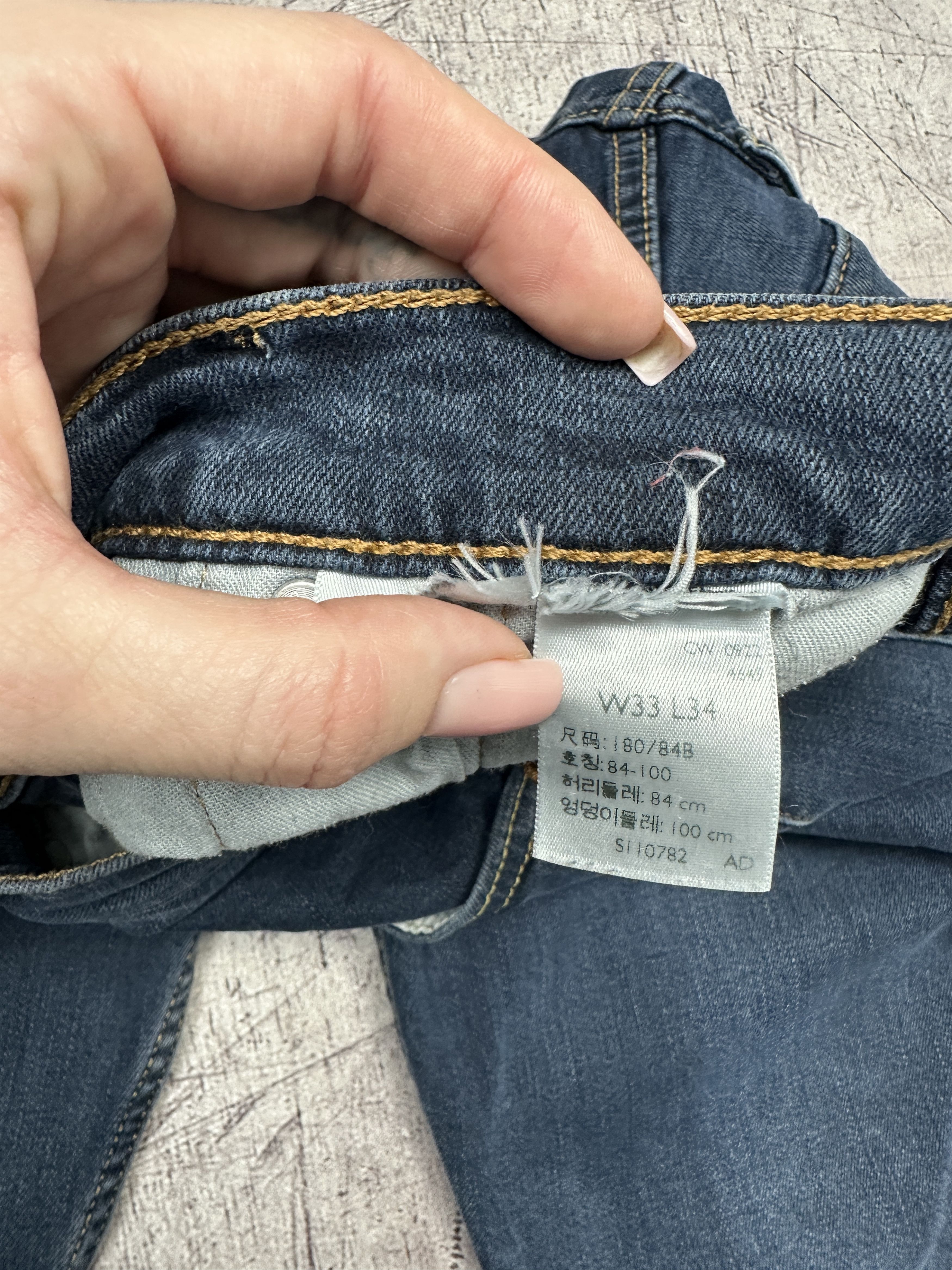 Levi's Levi's 512 Mens Denim Pants Jeans Size 33 x 34 Size US 33 - 8 Thumbnail