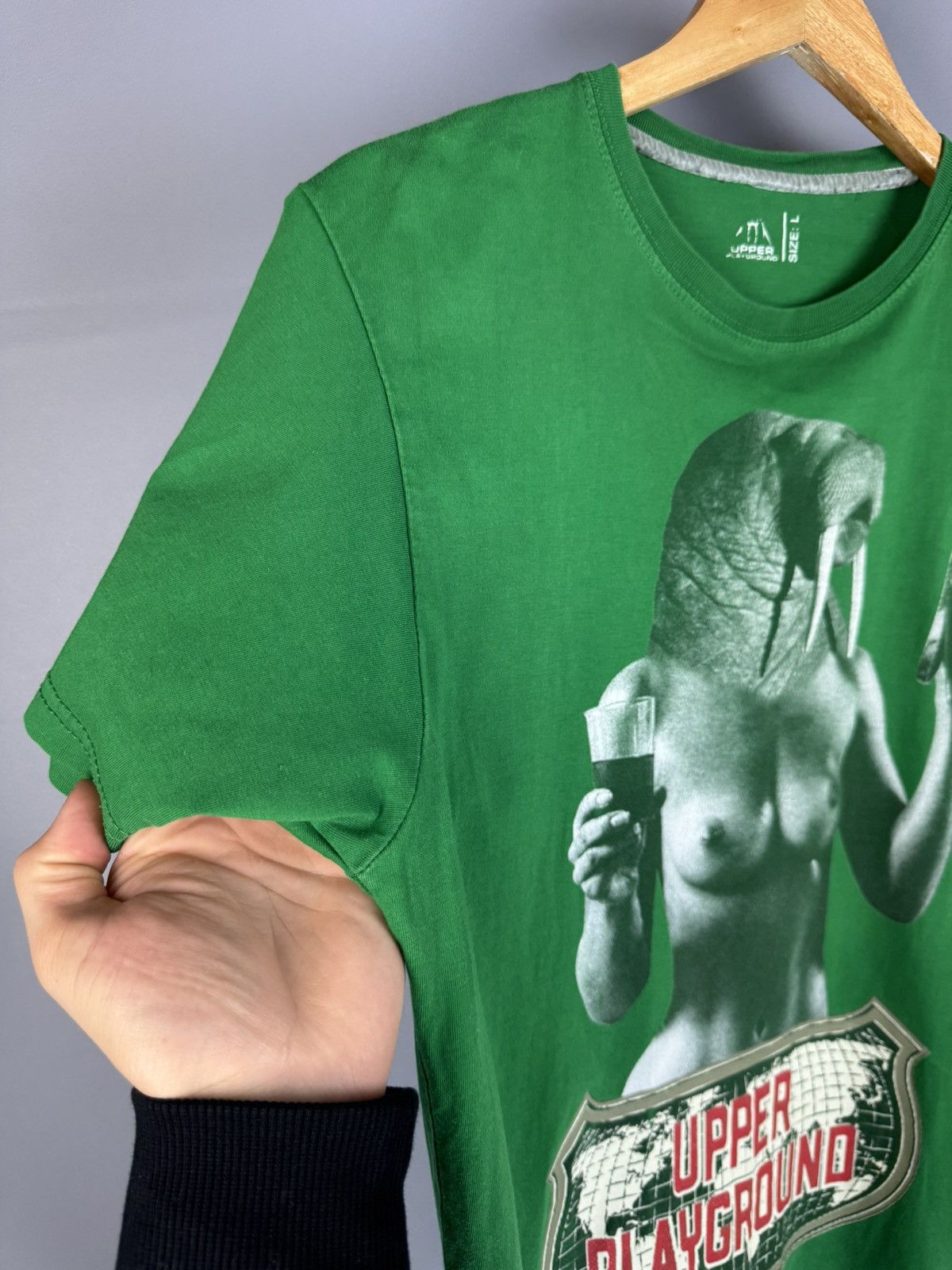 Upper Playground Upper Playground fifty 24sf gallery t-shirt Naked Woman Size US L / EU 52-54 / 3 - 4 Thumbnail