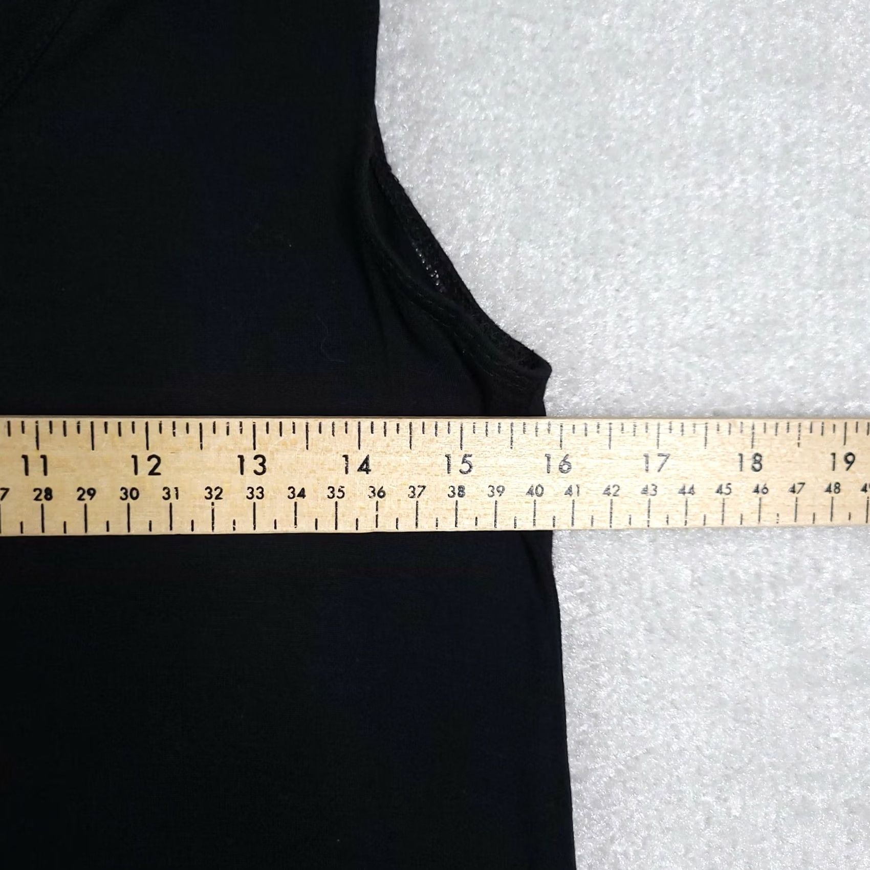 Vintage LIBERTY LOVE Dress Shirt Dress Womens Small Black Stretchy Lined Knee Length Sleeveless Pullover Party/Cocktail Vintage: No Size S / US 4 / IT 40 - 4 Thumbnail