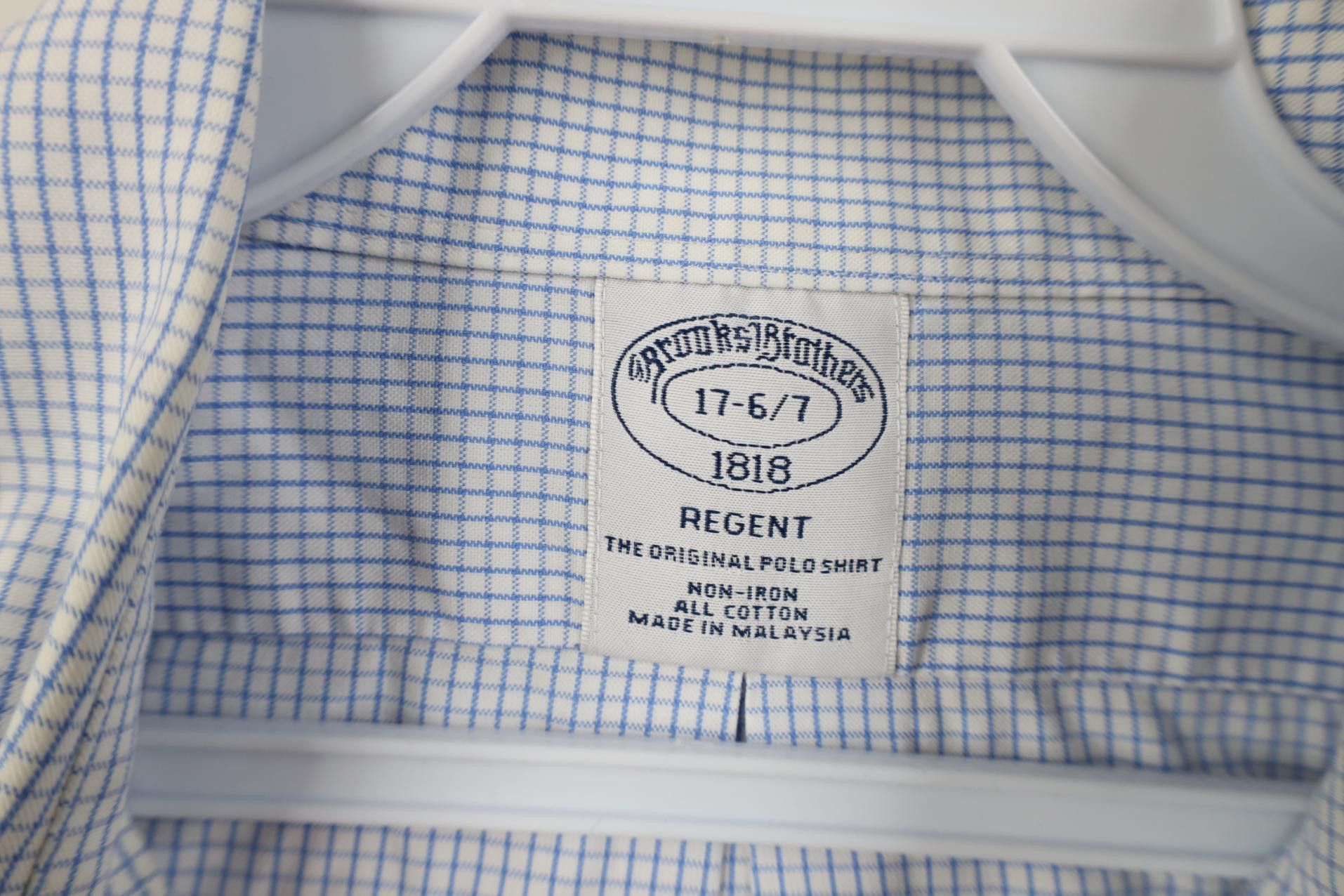 Brooks Brothers Vintage Brooks Brothers Cotton Button Down Shirt OCBD Plaid Size US M / EU 48-50 / 2 - 8 Thumbnail