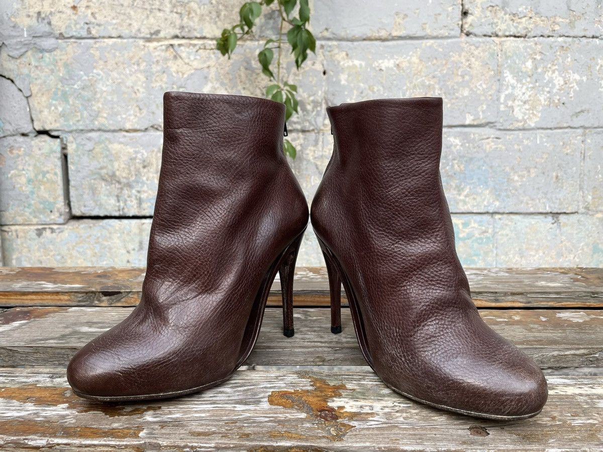 Maison Margiela Maison Martin Margiela 22 Brown Leather Boots Size US 8 / IT 38 - 5 Thumbnail