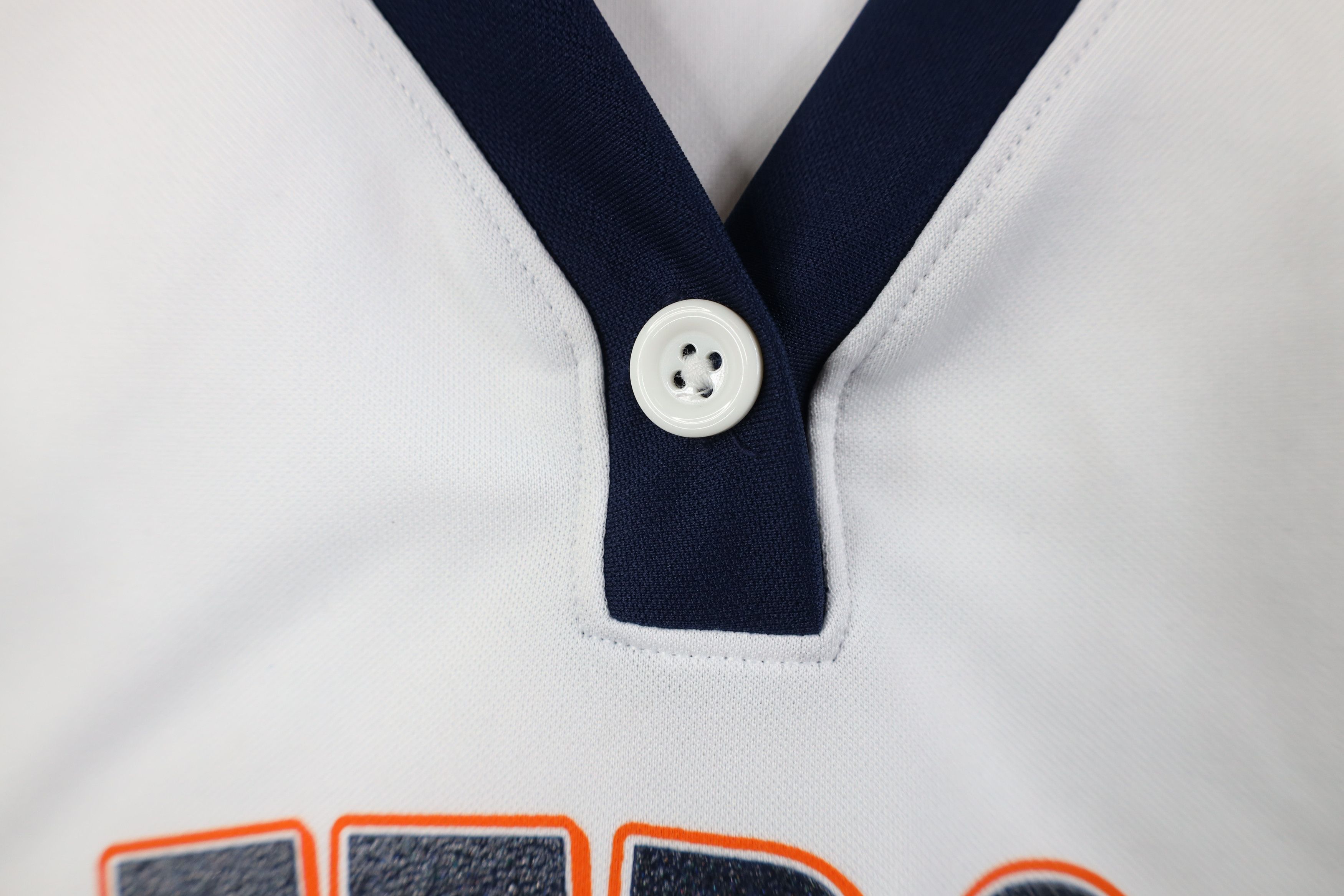 Vintage Deadstock Y2K MLB Tigers Baseball Jersey T-Shirt White Size M / US 6-8 / IT 42-44 - 5 Thumbnail