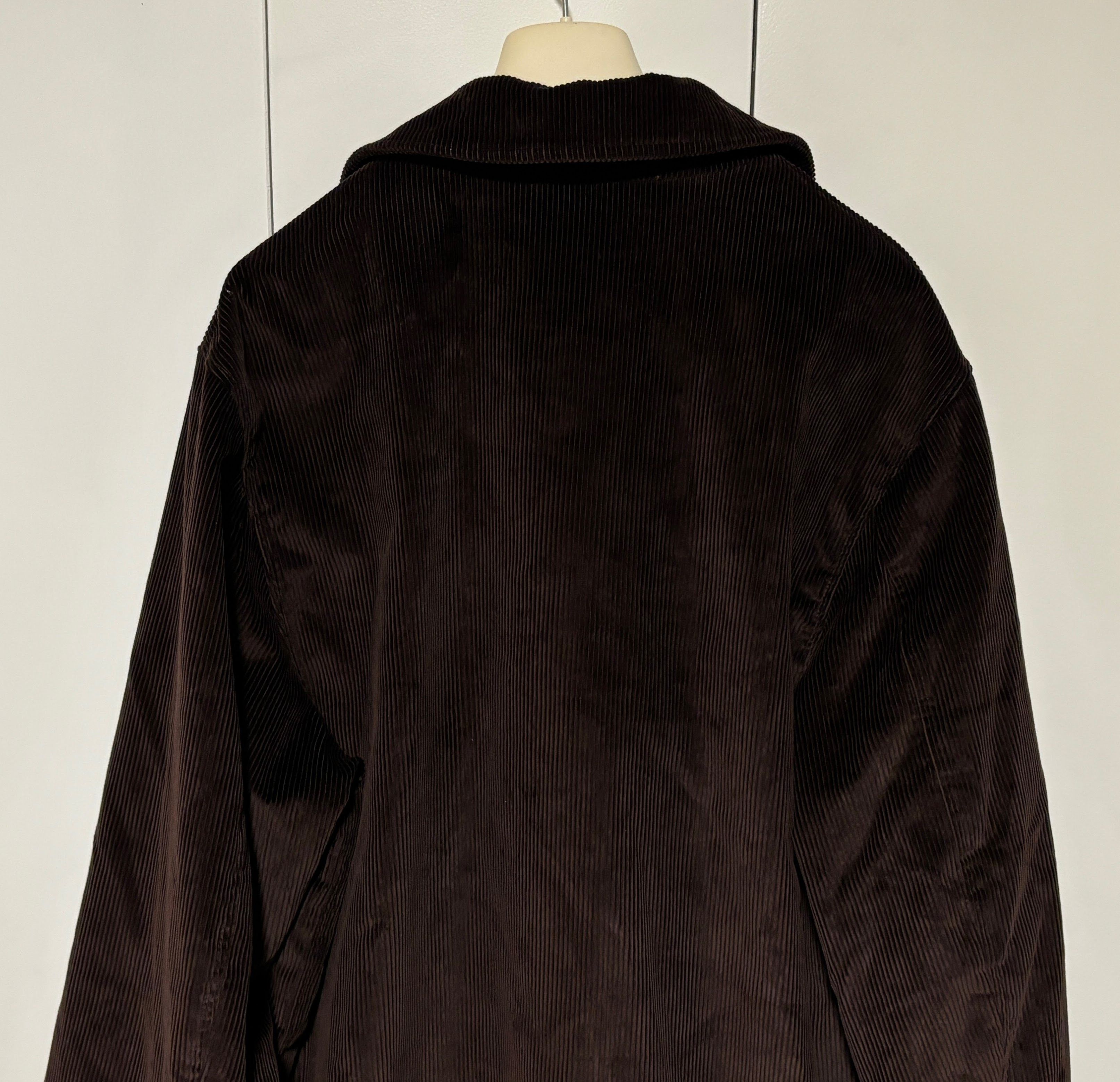 Polo Ralph Lauren BNWT Corneliani Brown Corduroy Overcoat/ Jacket XL-XXL Size US XXL / EU 58 / 5 - 8 Thumbnail